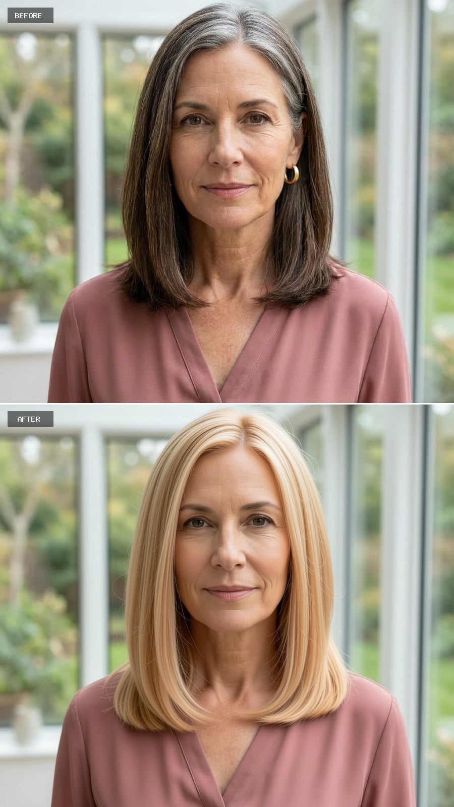 Warm Blonde Done This Precisely Has a Name: Colorists Call It "Intentional"