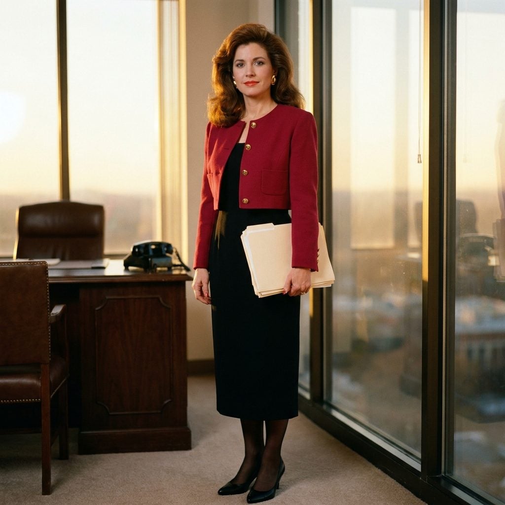 The Cropped Bolero Jacket Worn Over a Column Sheath