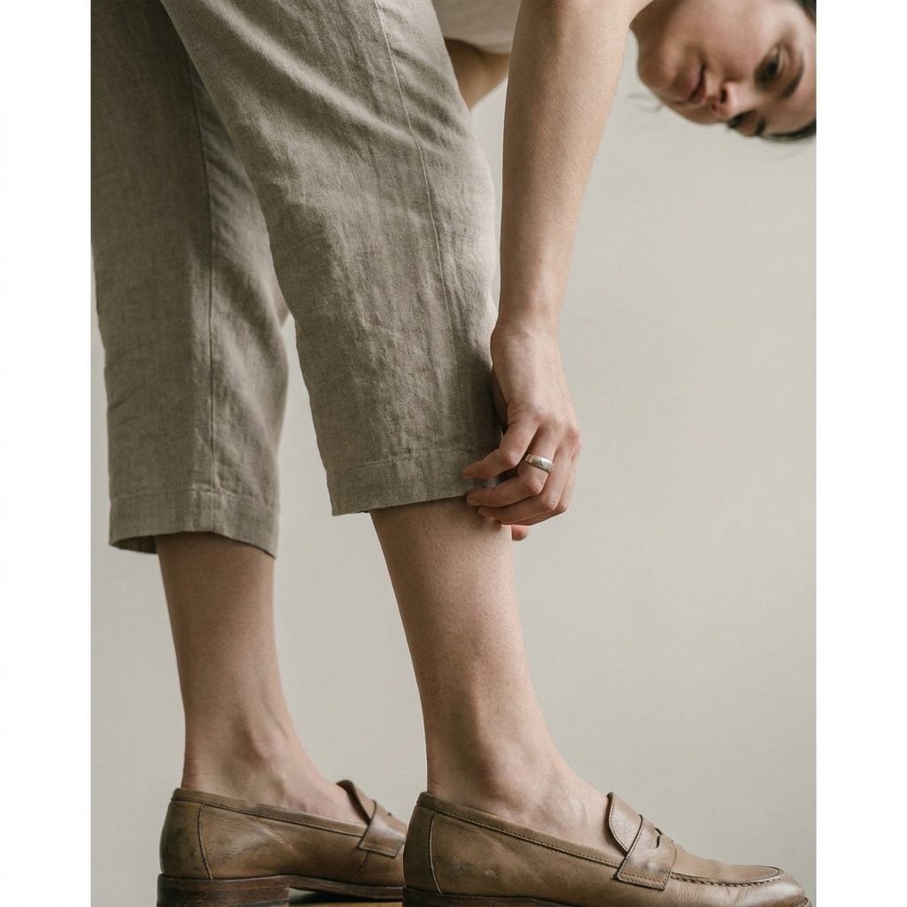 Cropped Trousers Hitting at an Awkward Length