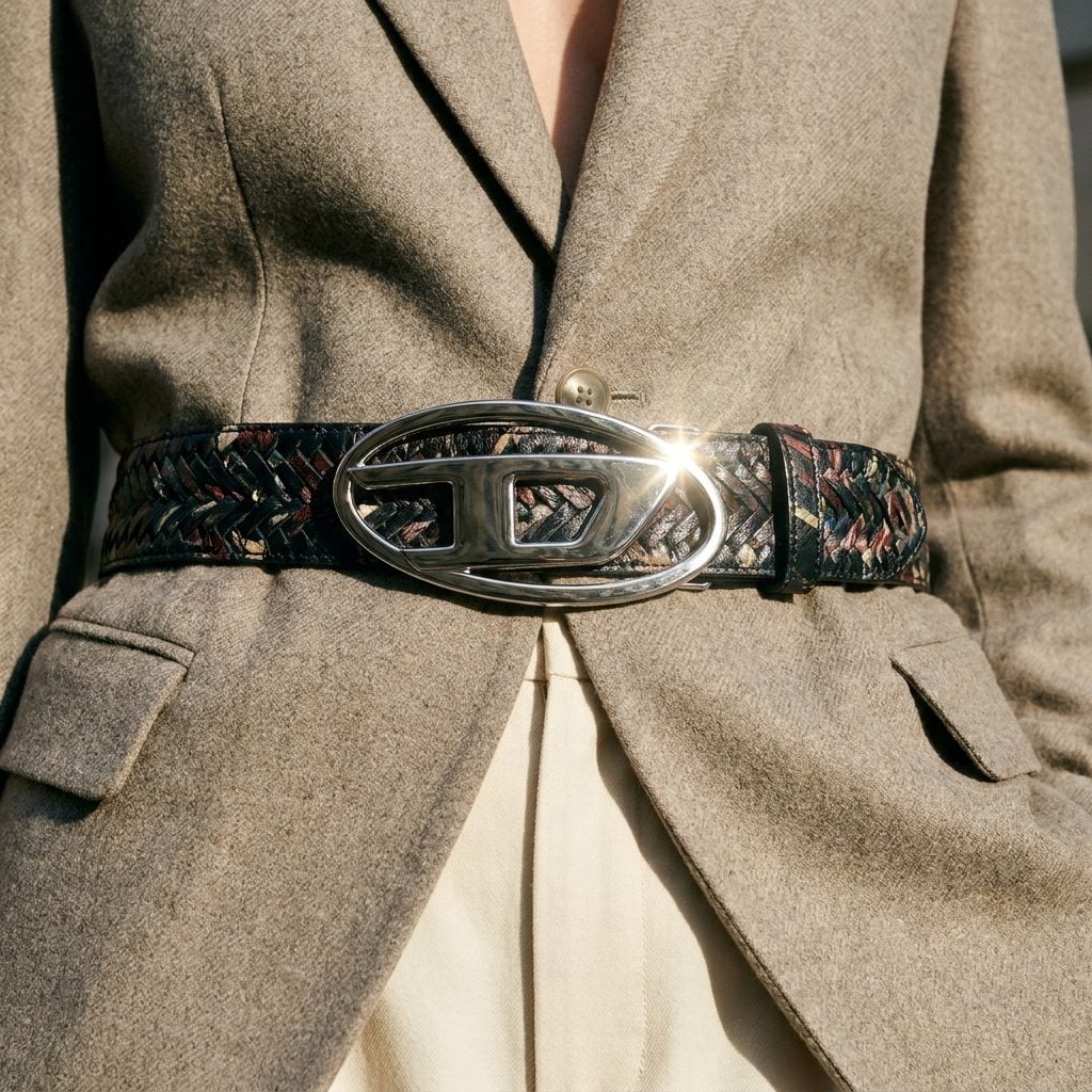 The Flashy Logo Belt Announcing Itself