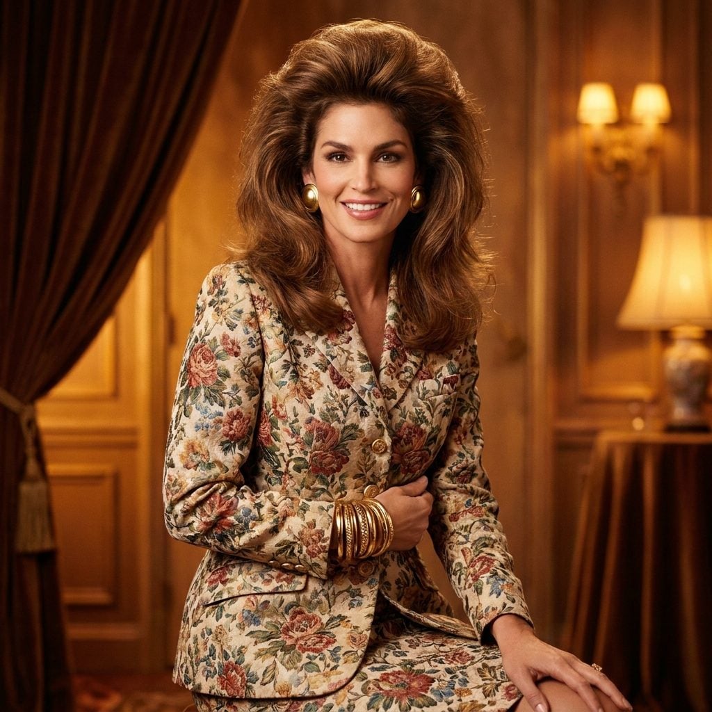 The Full Late-'80s Glamour Look That Felt Completely Normal at the Time