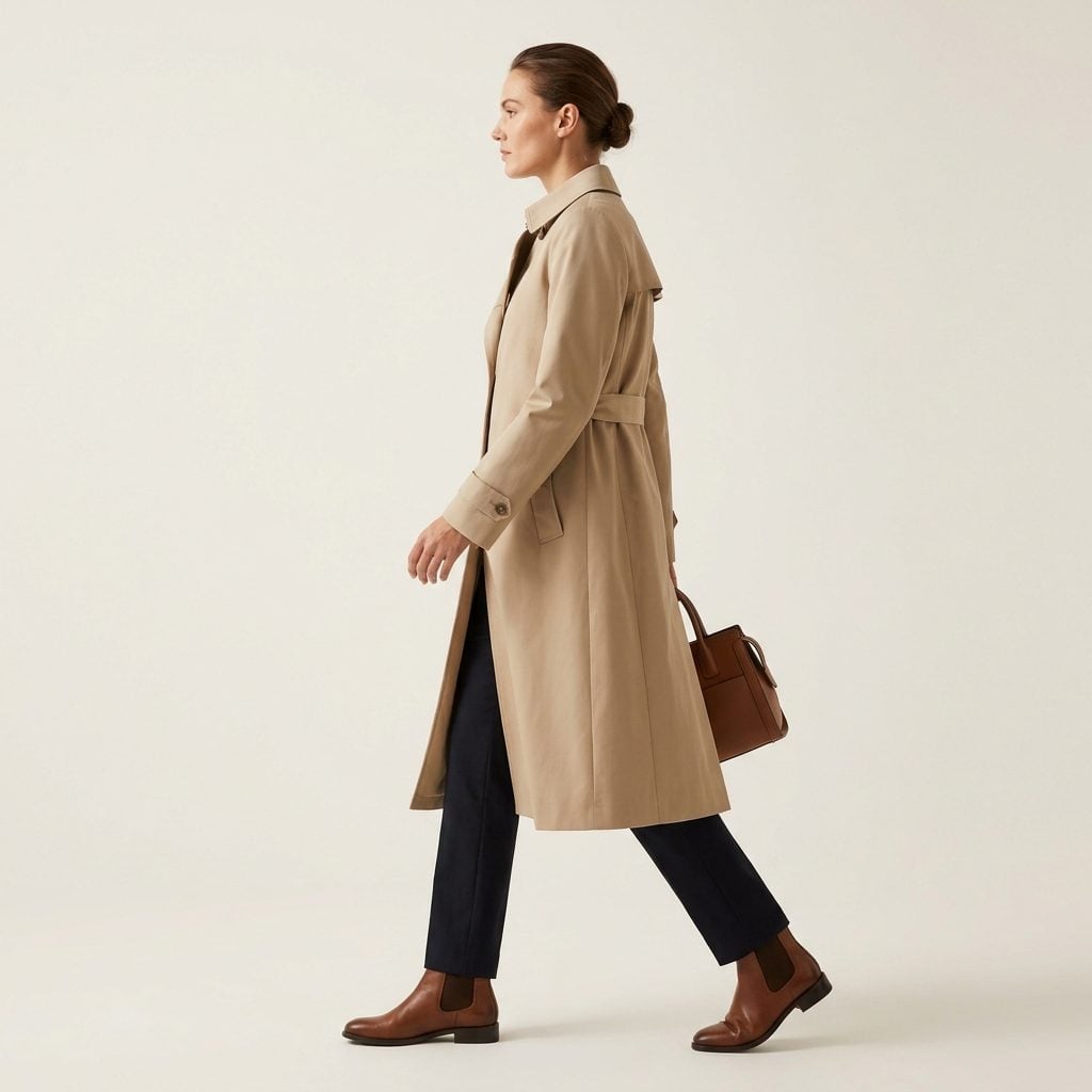 Have It Hemmed to Mid-Calf, the Most Expensive Trench Length There Is