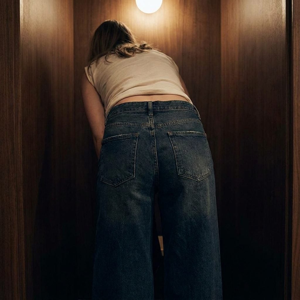 Ignoring a Waistband That Gaps Several Inches at the Back