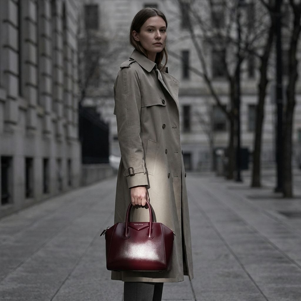 Introduce One Deep, Saturated Color Through the Bag