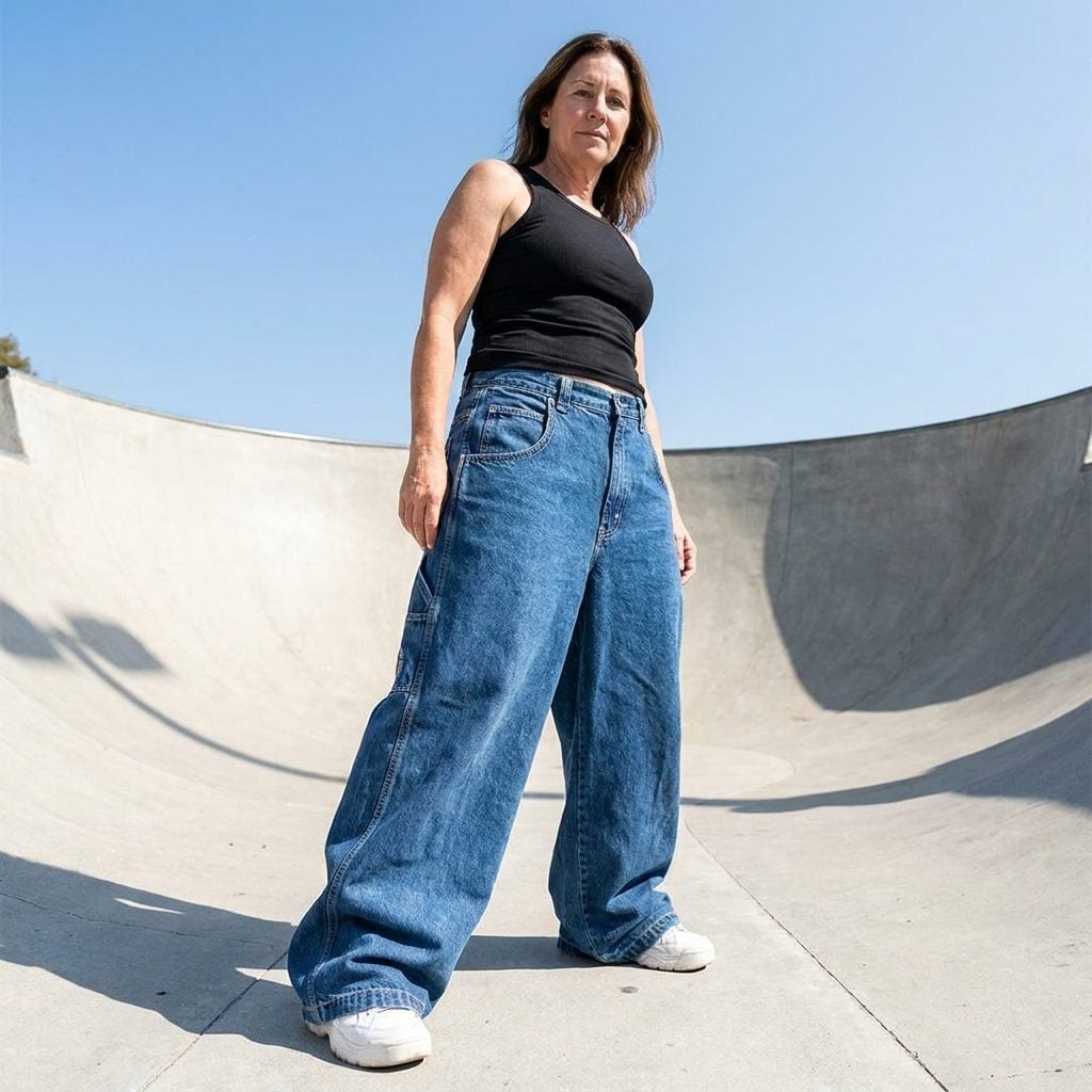 JNCO Wide-Leg Skater Jeans