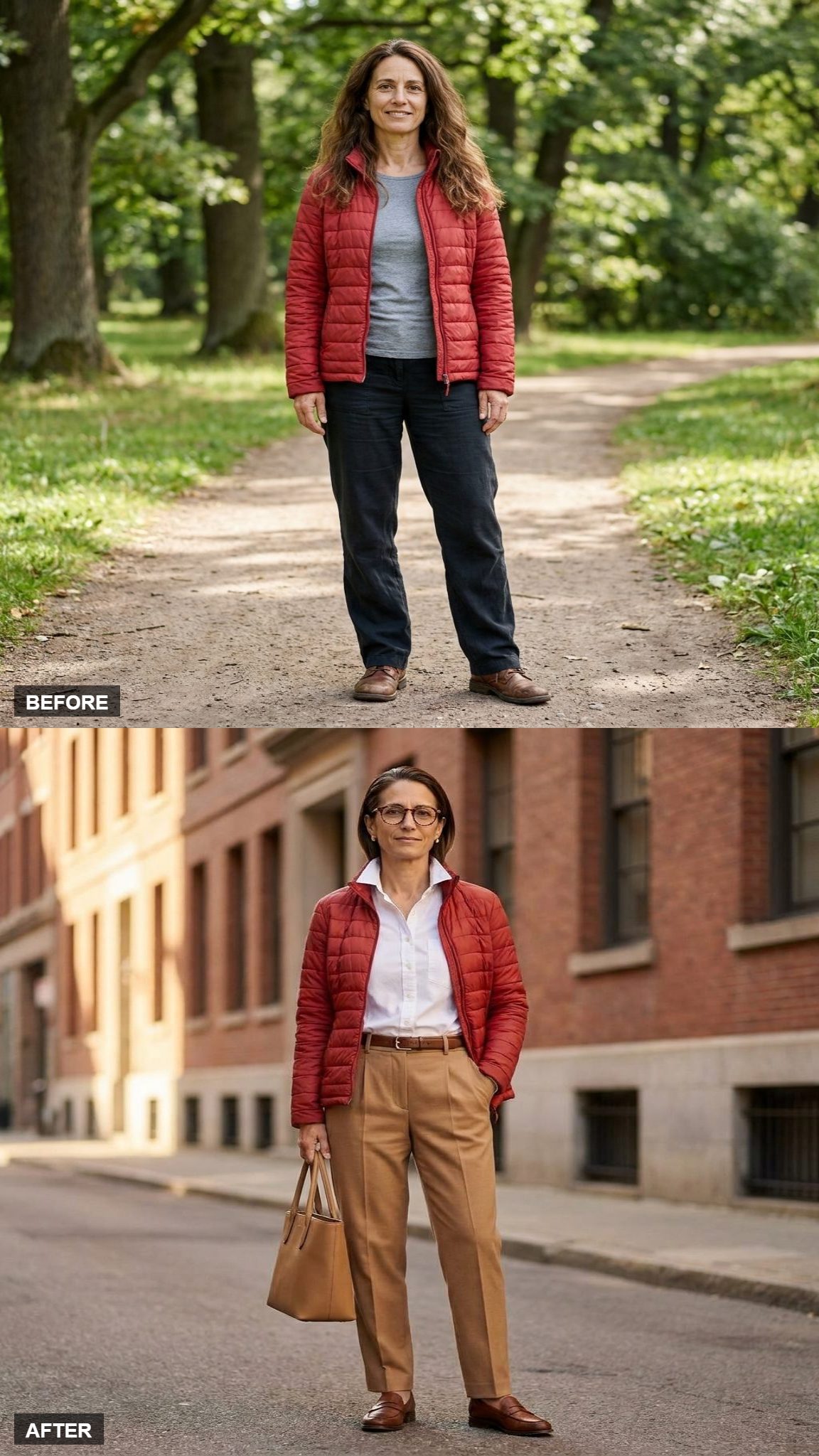 Relaxed Menswear With Pleated Pants and Loafers