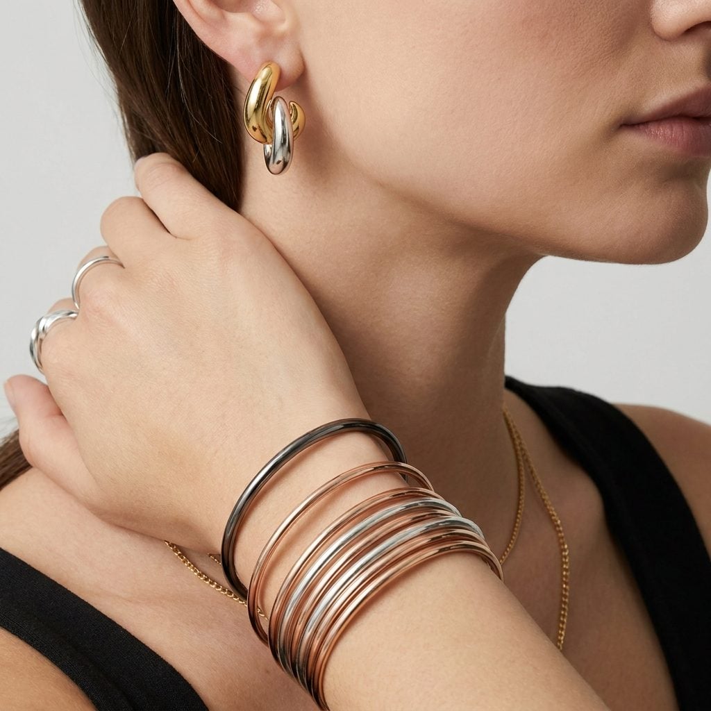 Mixing Four Unrelated Metal Finishes With No Bridge
