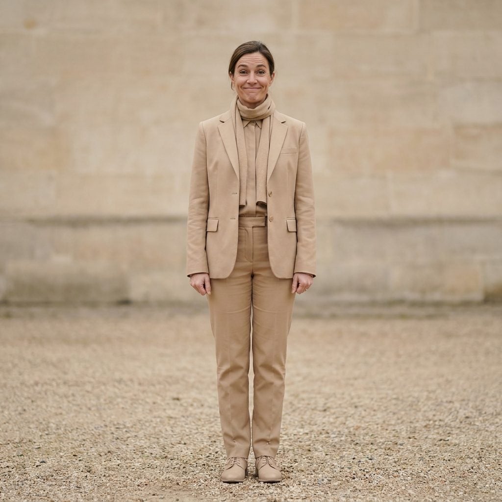 Perfectly Coordinated Neutrals That End Up Looking Like a Uniform
