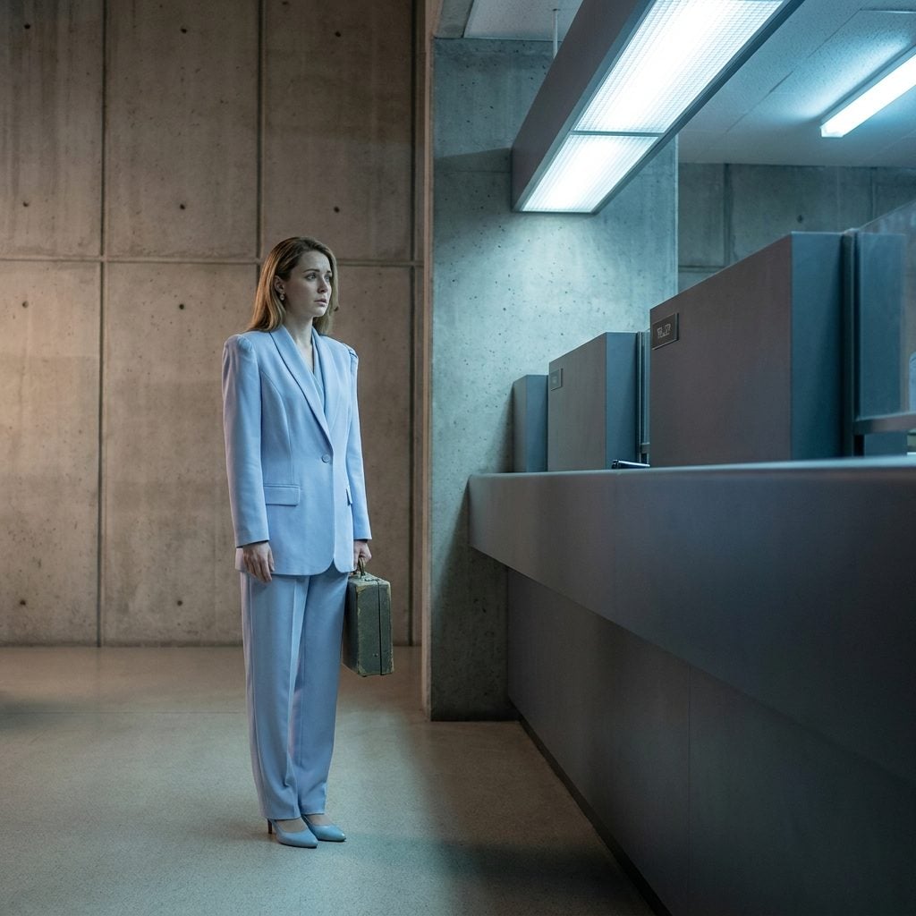A Powder-Blue Suit to a Bank Interview (Pastels Read as Unserious)