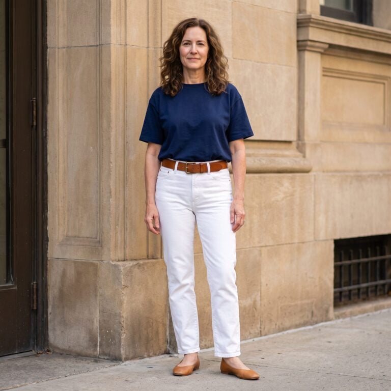 She Bought a Pair of White Jeans but Was Afraid They Didn't Suit Women Over 50. AI Changed Her Mind — These Are the 30
