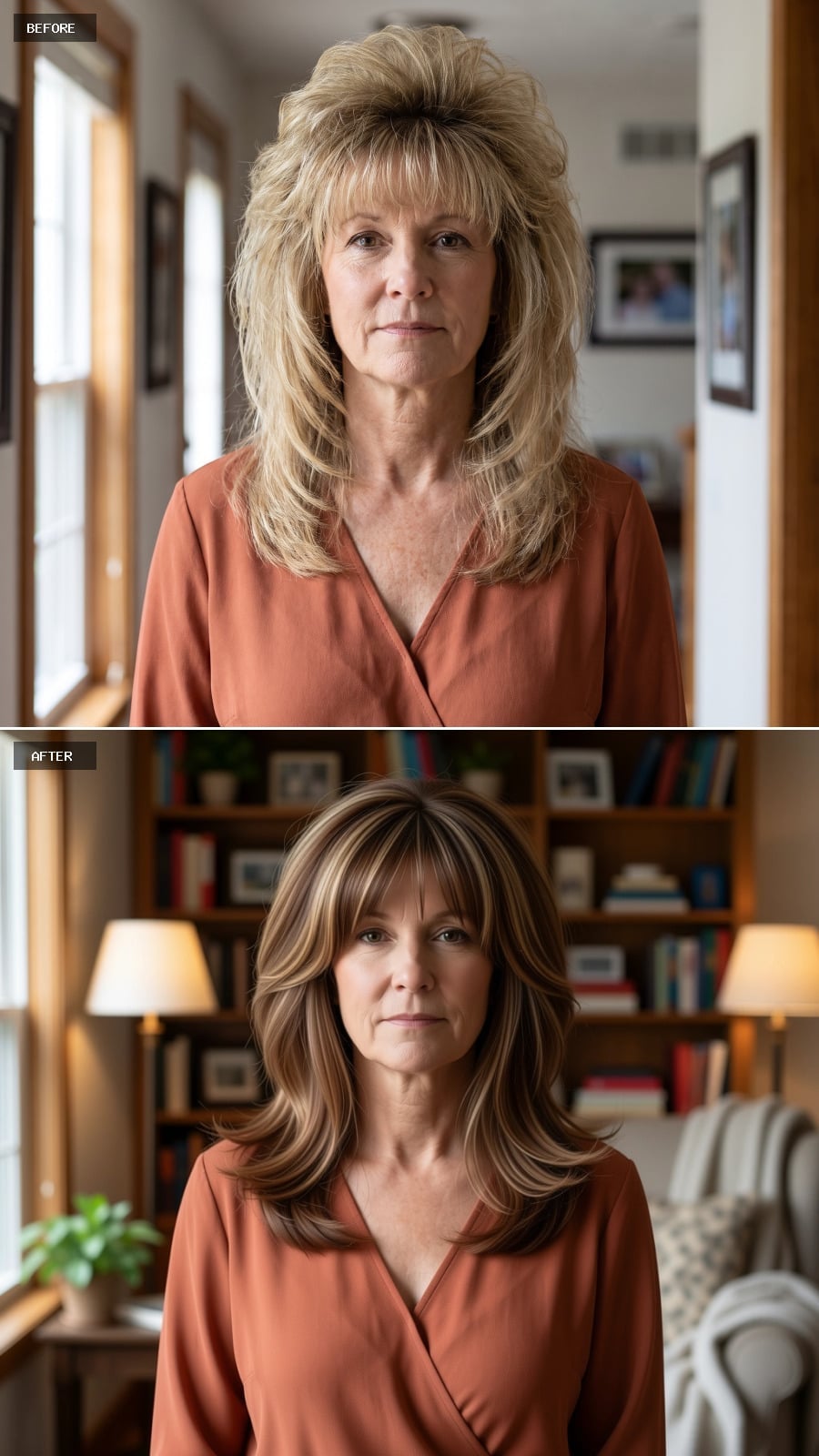 Brunette Balayage and Layered Ends Bring Movement Back to the Cut