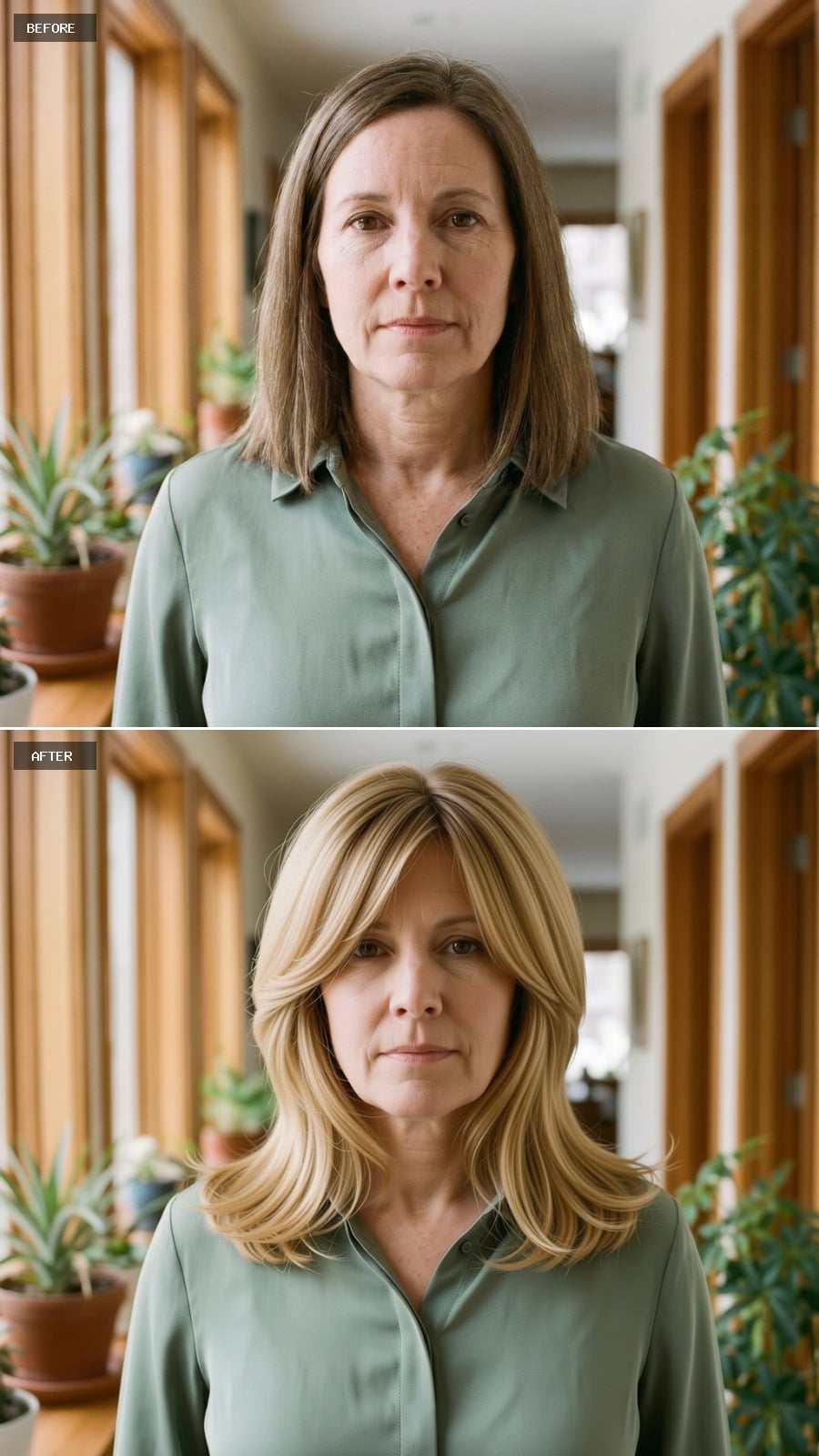 Blonde, Layered, and Cut Full Enough to Finally Mean Business