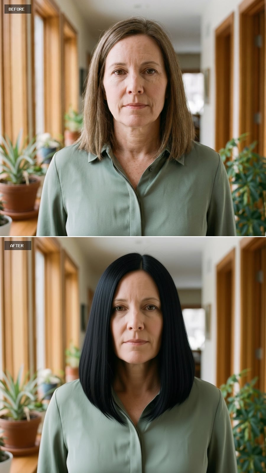 Jet Black, Straight Through, and Cut Like She Stopped Waiting for Permission