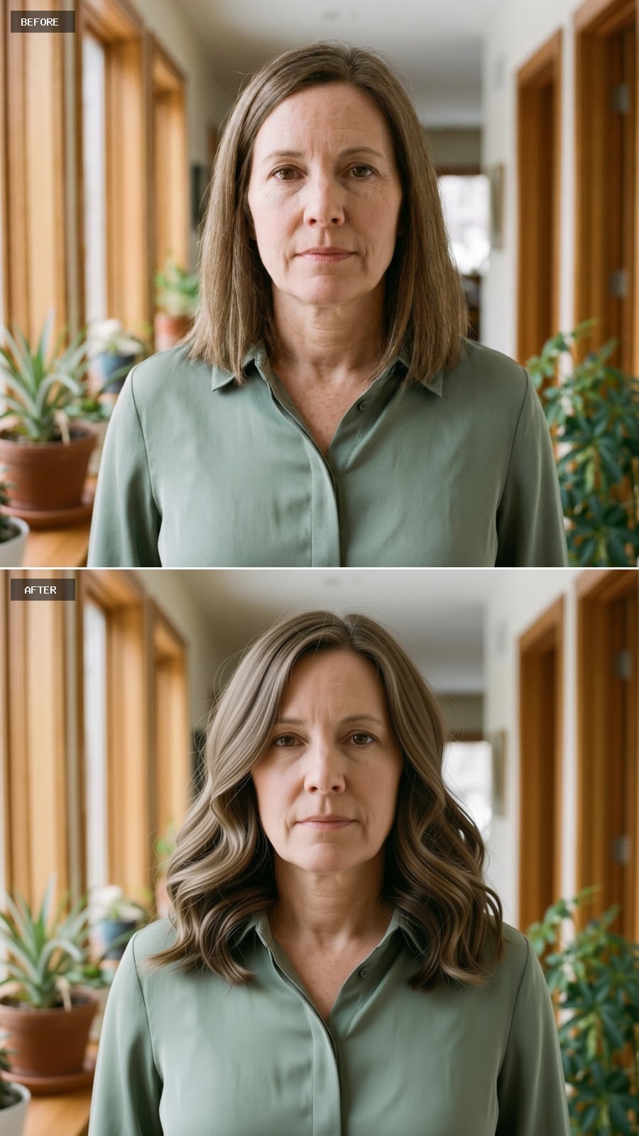 Voluminous Waves, Grown-Out Roots, and a Cut That Finally Has Something to Say