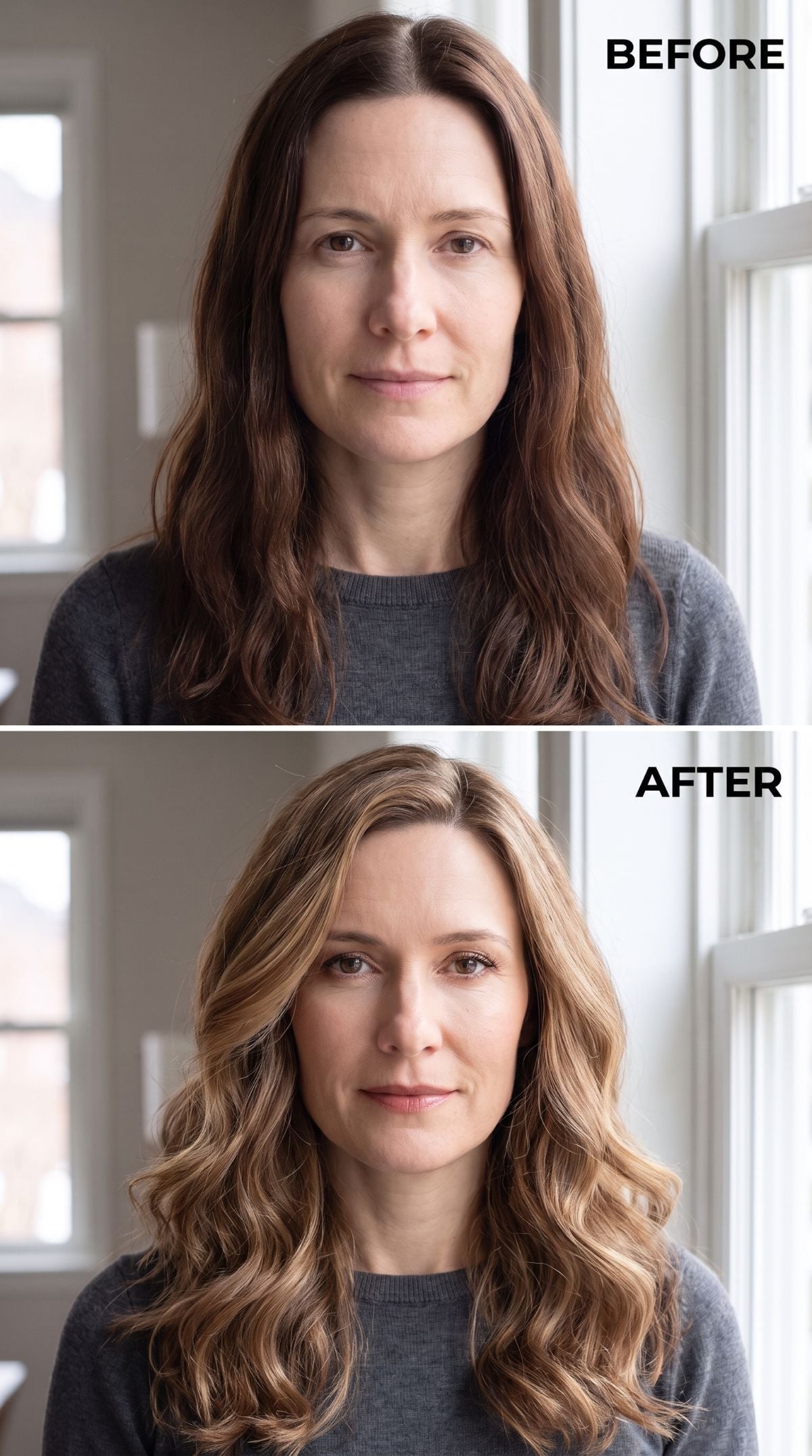 Blonde Waves and a Color Shift Quietly Took the Square Jaw Off Duty