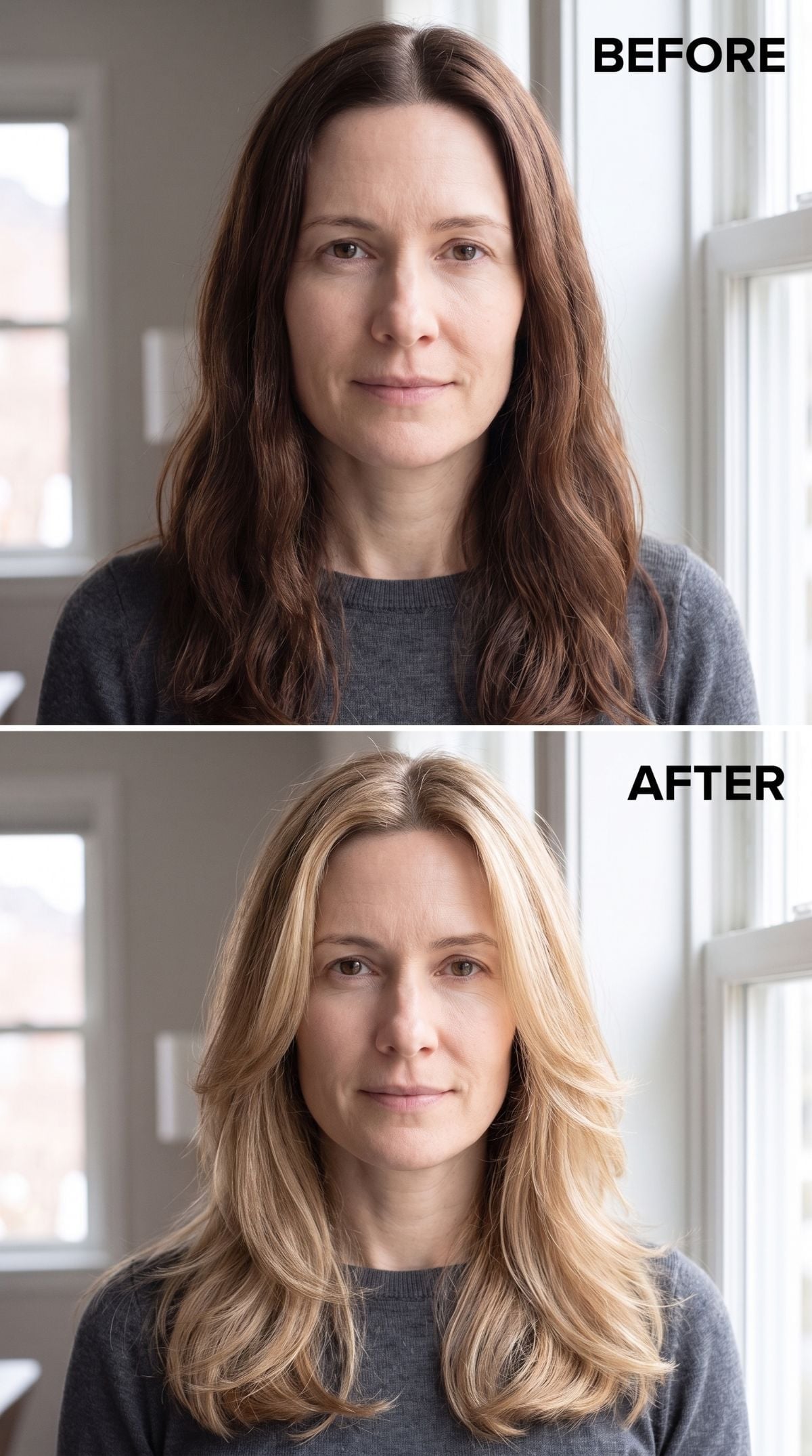 Brunette to Blonde Shifted the Weight, and Her Square Jaw Finally Got Some Competition