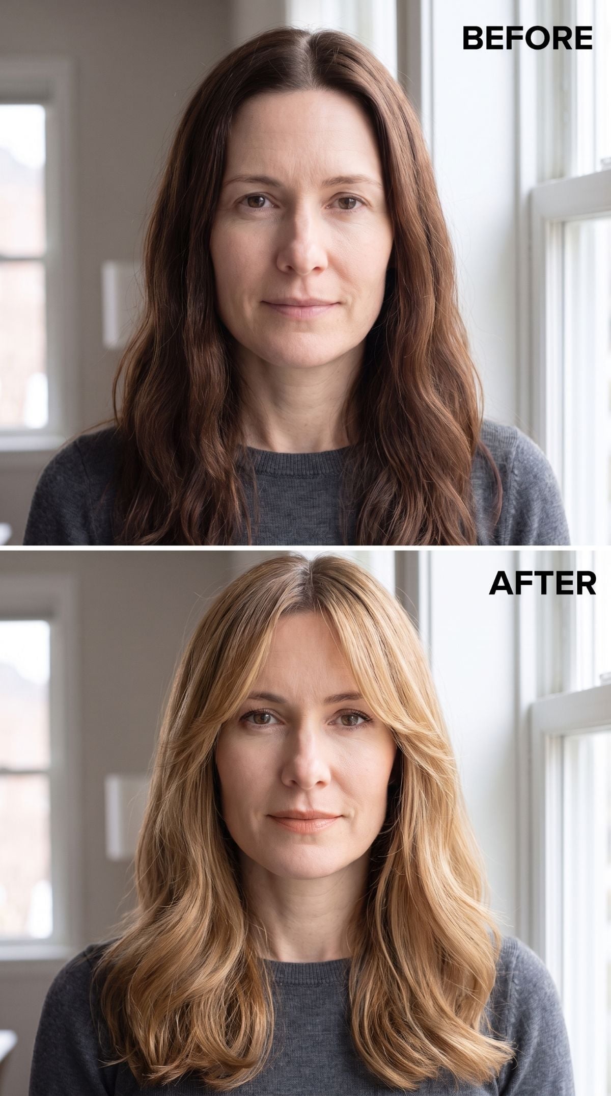 Going Lighter Did More for Her Bone Structure Than Any Cut She'd Tried Before