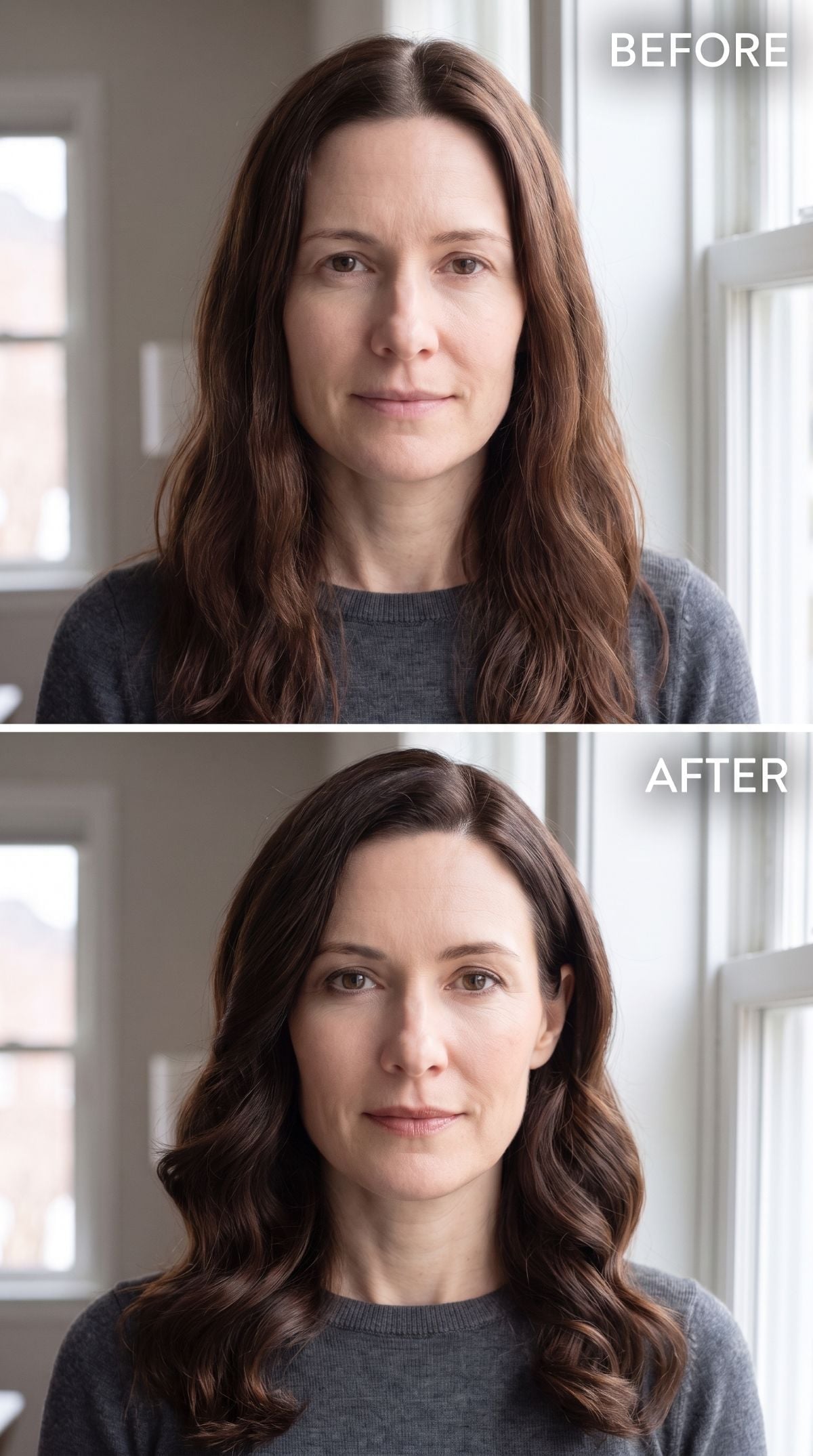 Waves With Actual Body Changed the Whole Geometry of Her Face
