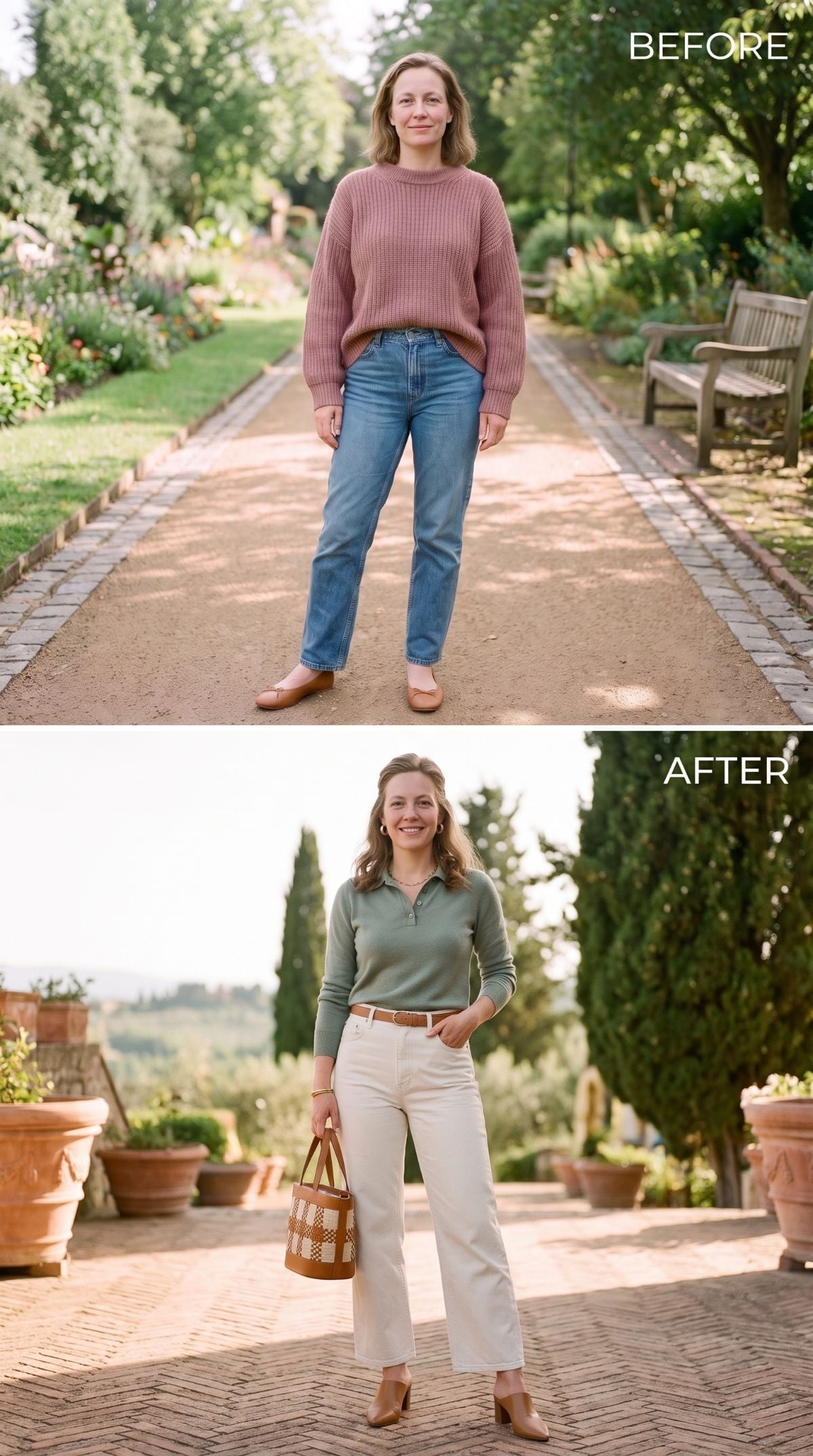 Green Polo, Cream Trousers, and Why the Belt Did All the Heavy Lifting