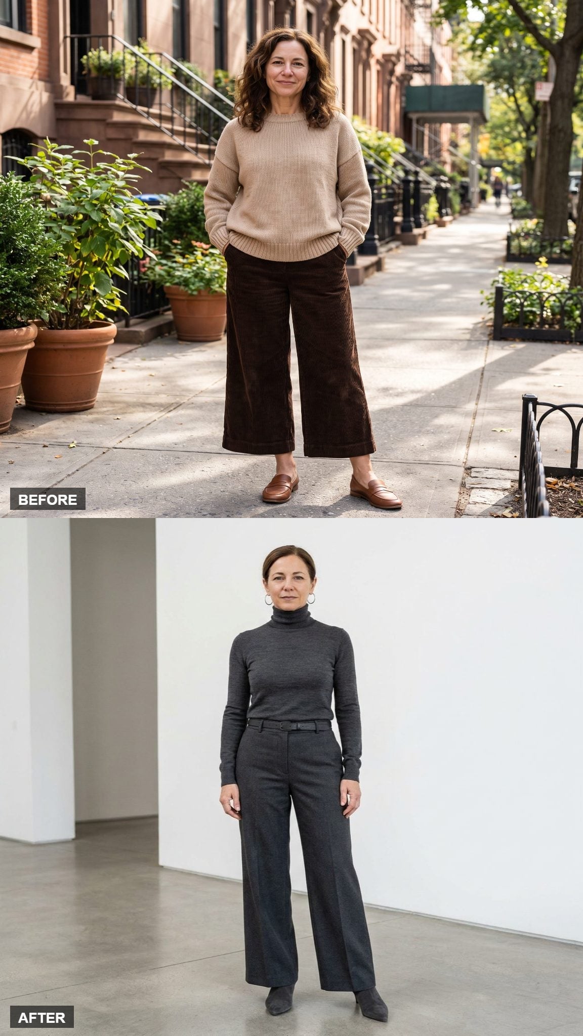 Charcoal Head-to-Toe Dressing Just Made Every Inch Count