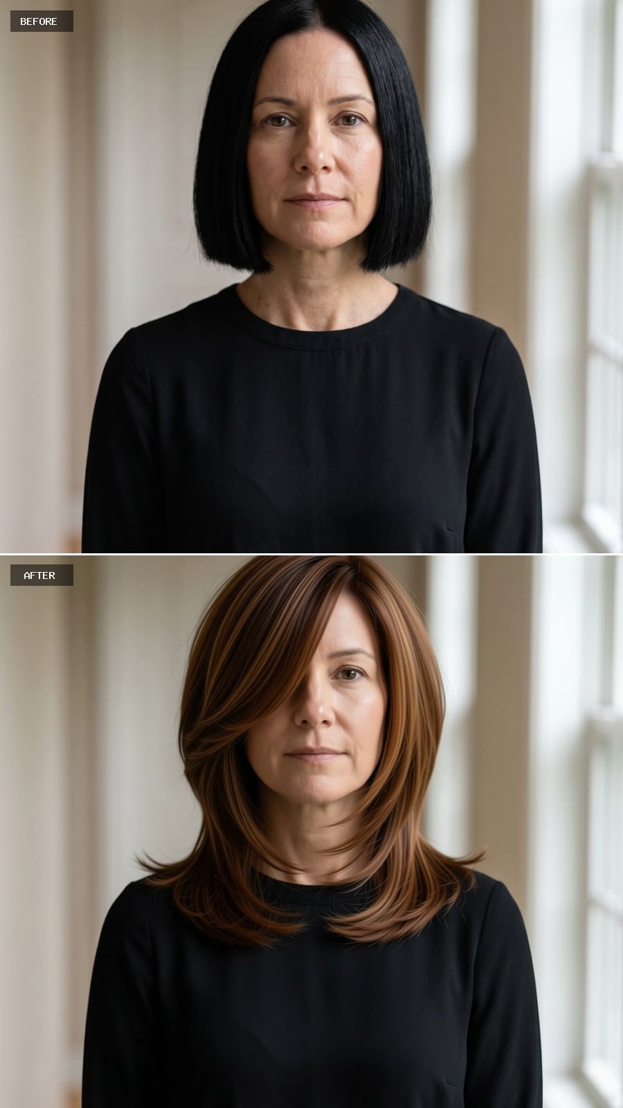 Layered, Highlighted, and Longer: Why Brown Works Harder Than Black Ever Did