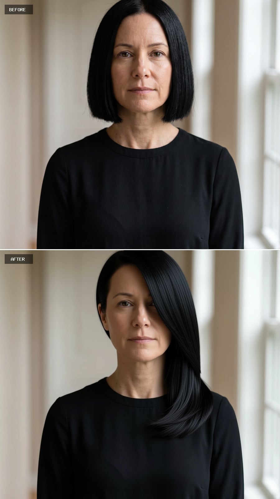 Long, Swept, and Jet Black: Why One Side Makes All the Difference