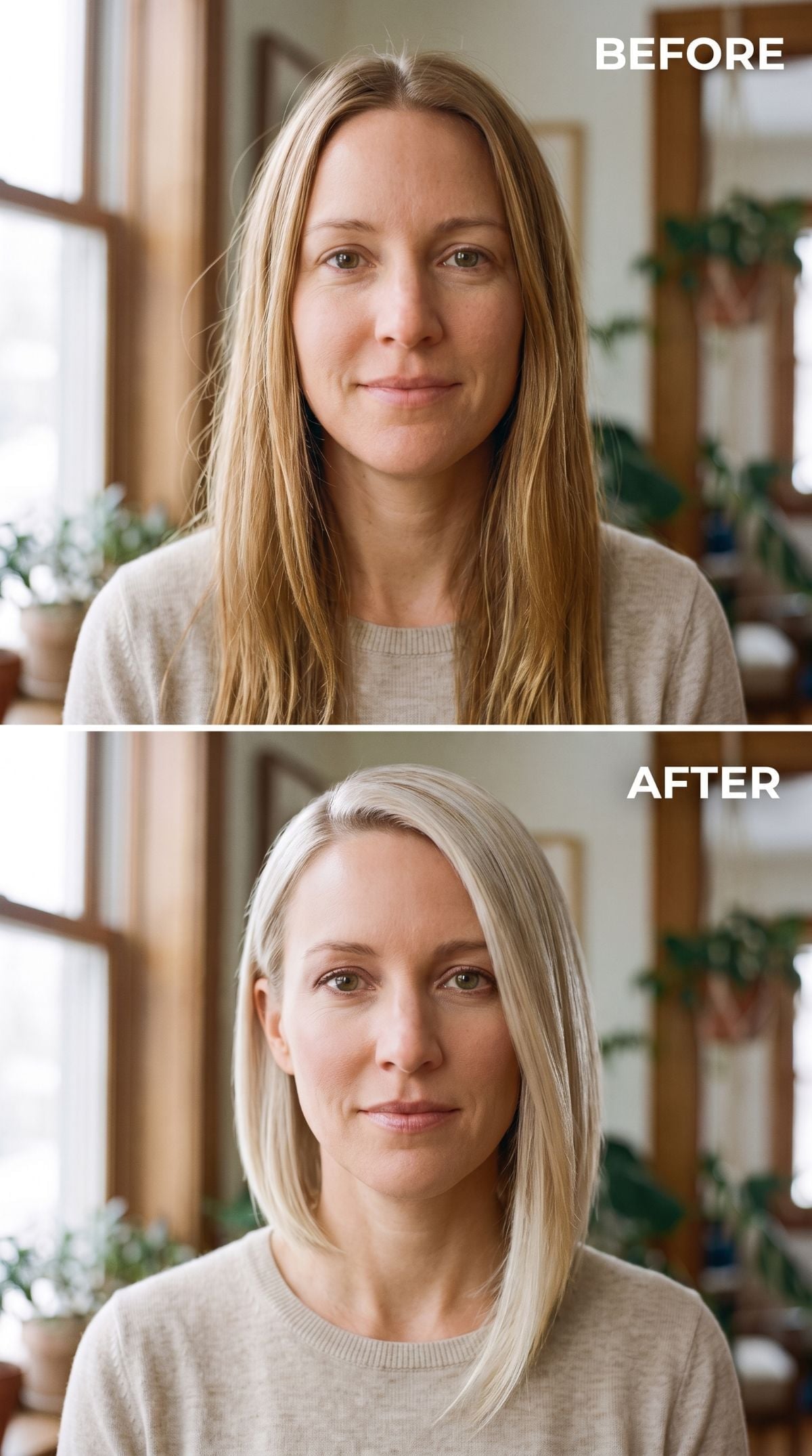 Grown-Out Ends Gone Platinum and Her Neck Just Lost Its Case Entirely