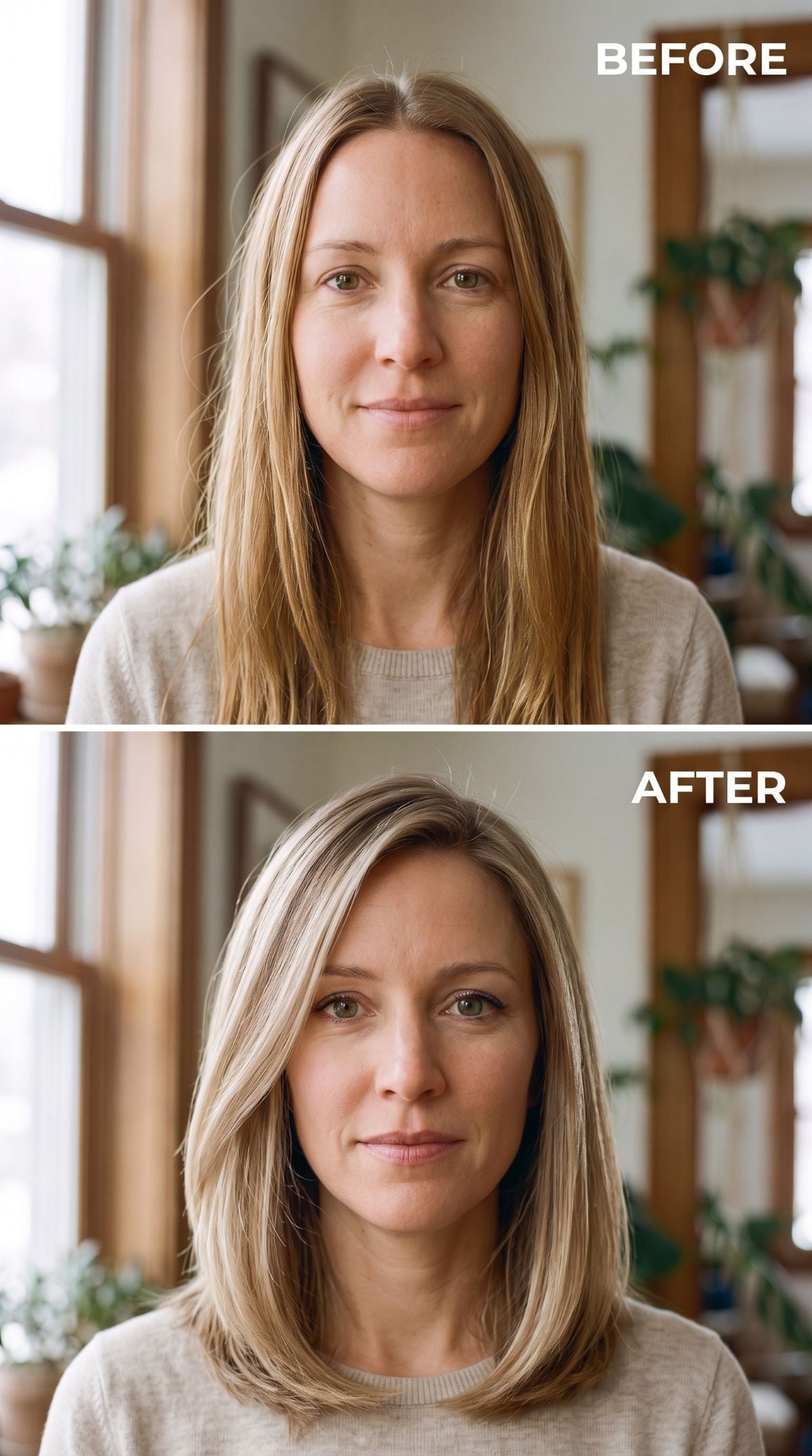 Lighter at the Ends, Shorter at the Chin, and Her Neck Stopped Being the Story