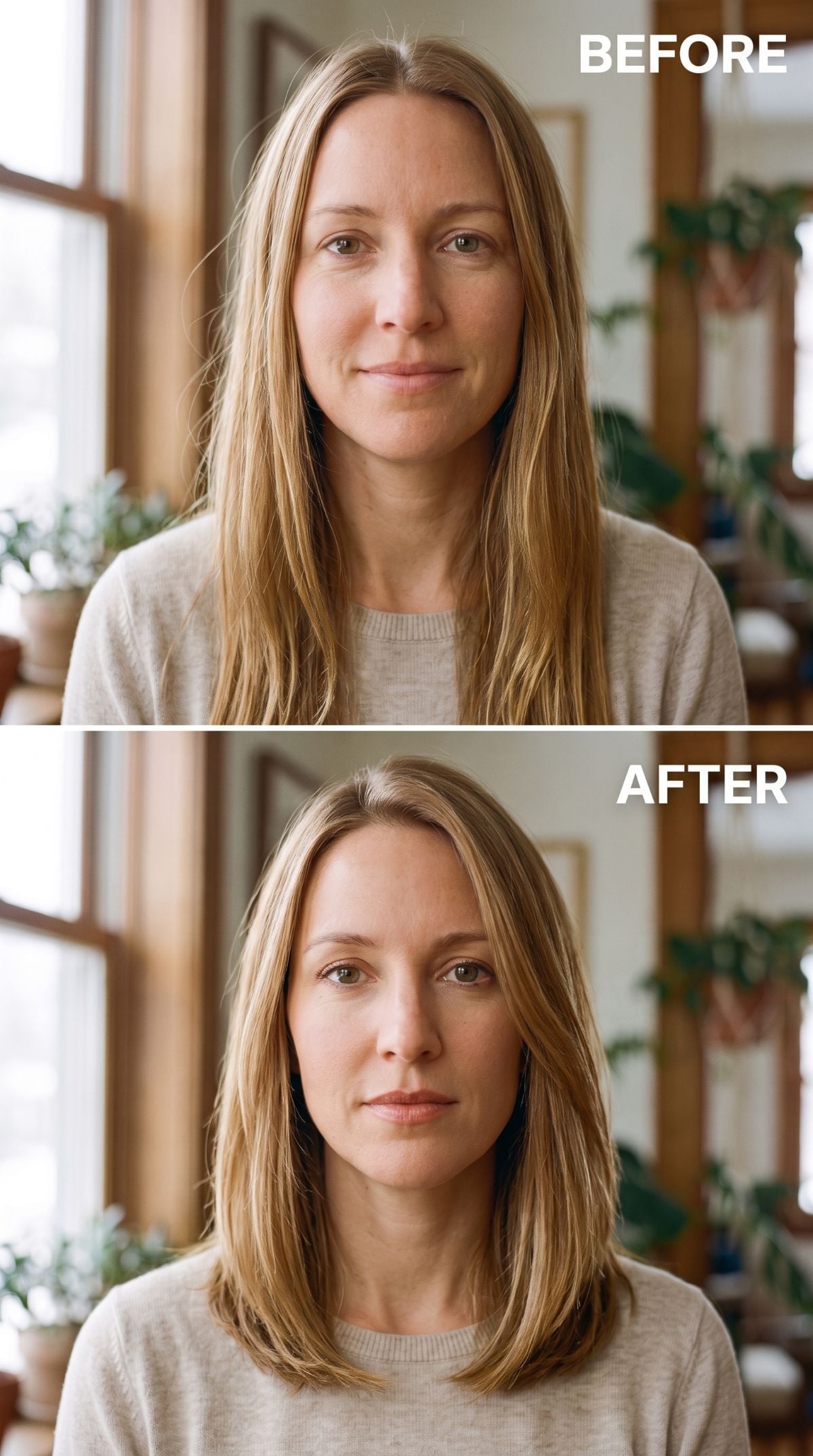 Long to Lob: How Losing Four Inches Changed Everything Around Her Face