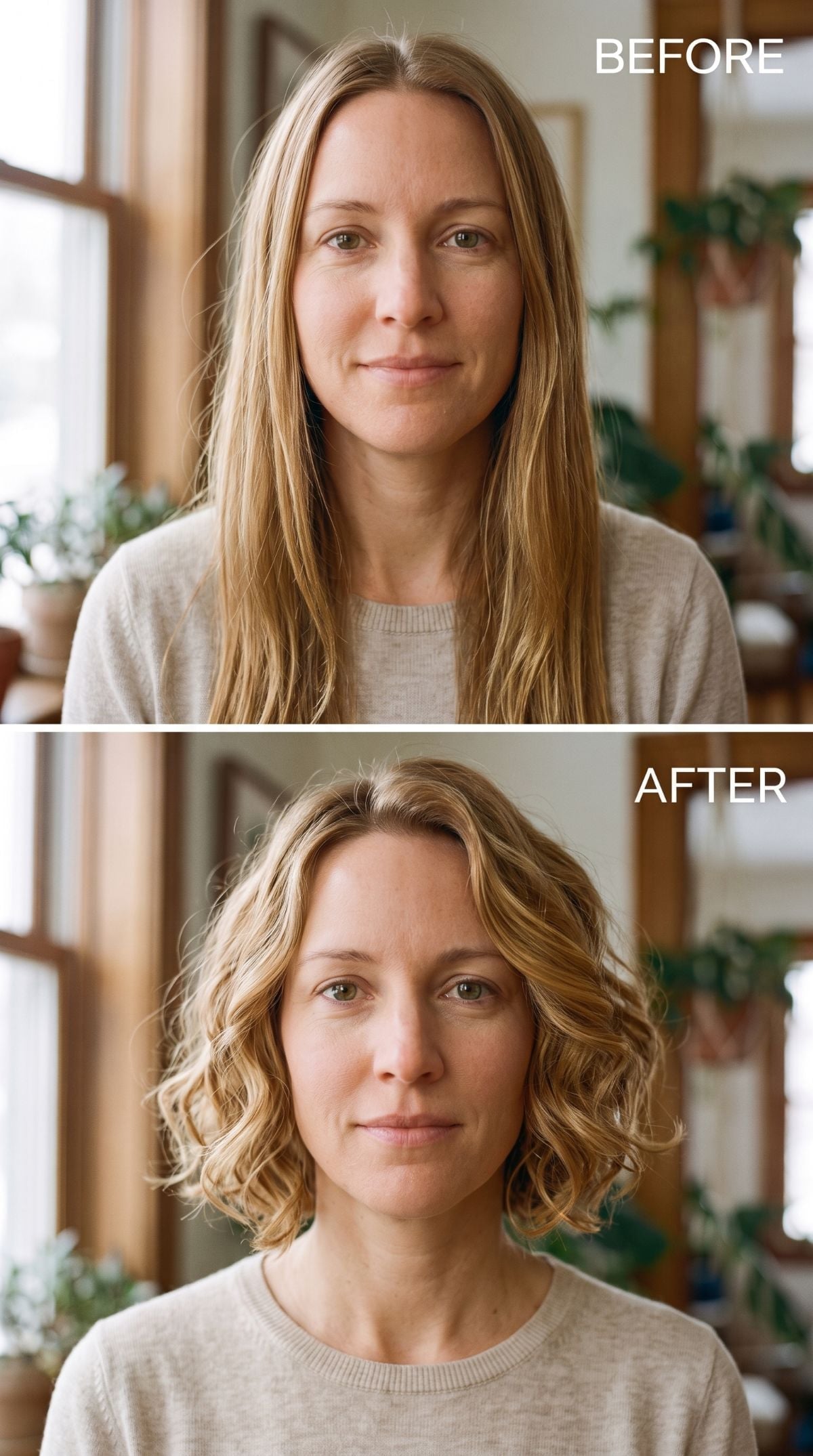 Wavy Bob, Gone Shorter, and Her Neck Simply Forgot It Had an Opinion