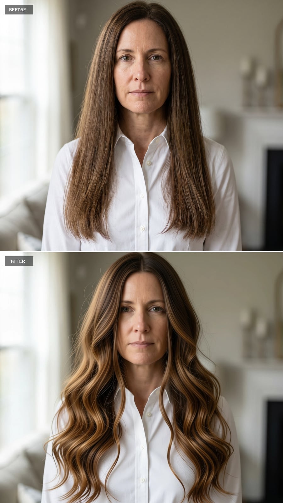 Balayage and Waves Gave Her Long Hair the Kind of Shape Length Alone Can't Create