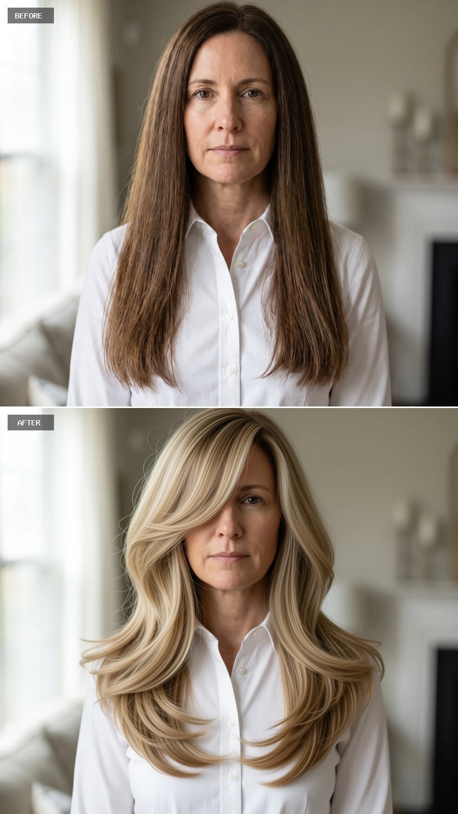 Blonde Highlights and Soft Layers Proved Volume Can Work for You, Not Against You