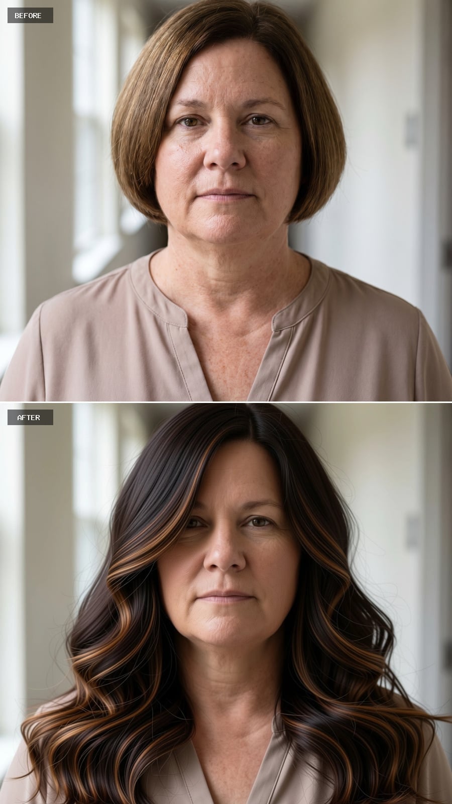 Chocolate Balayage, Long Waves, and the Face-Framing Formula That Actually Works