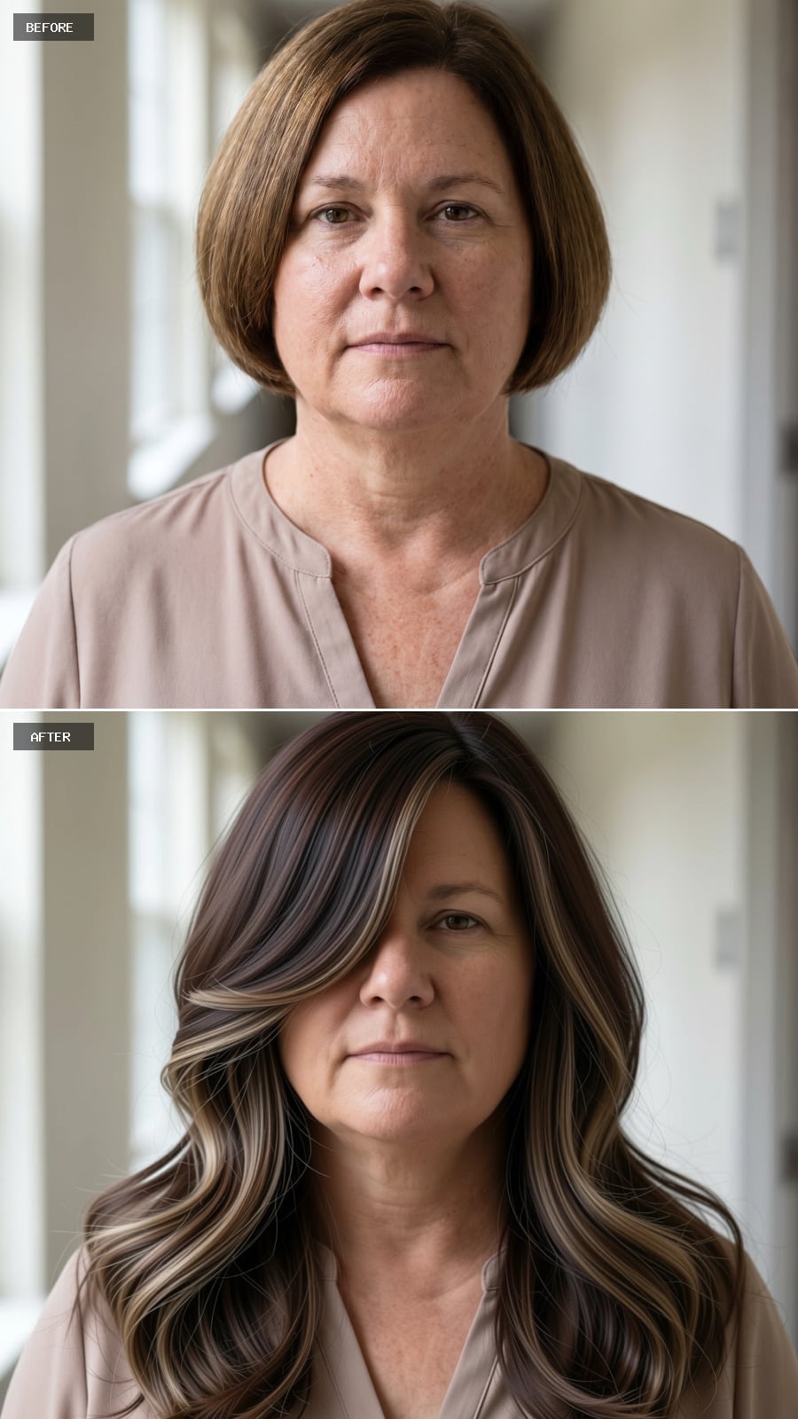 Highlights Placed Like a Face Map, Waves That Pull Everything Down