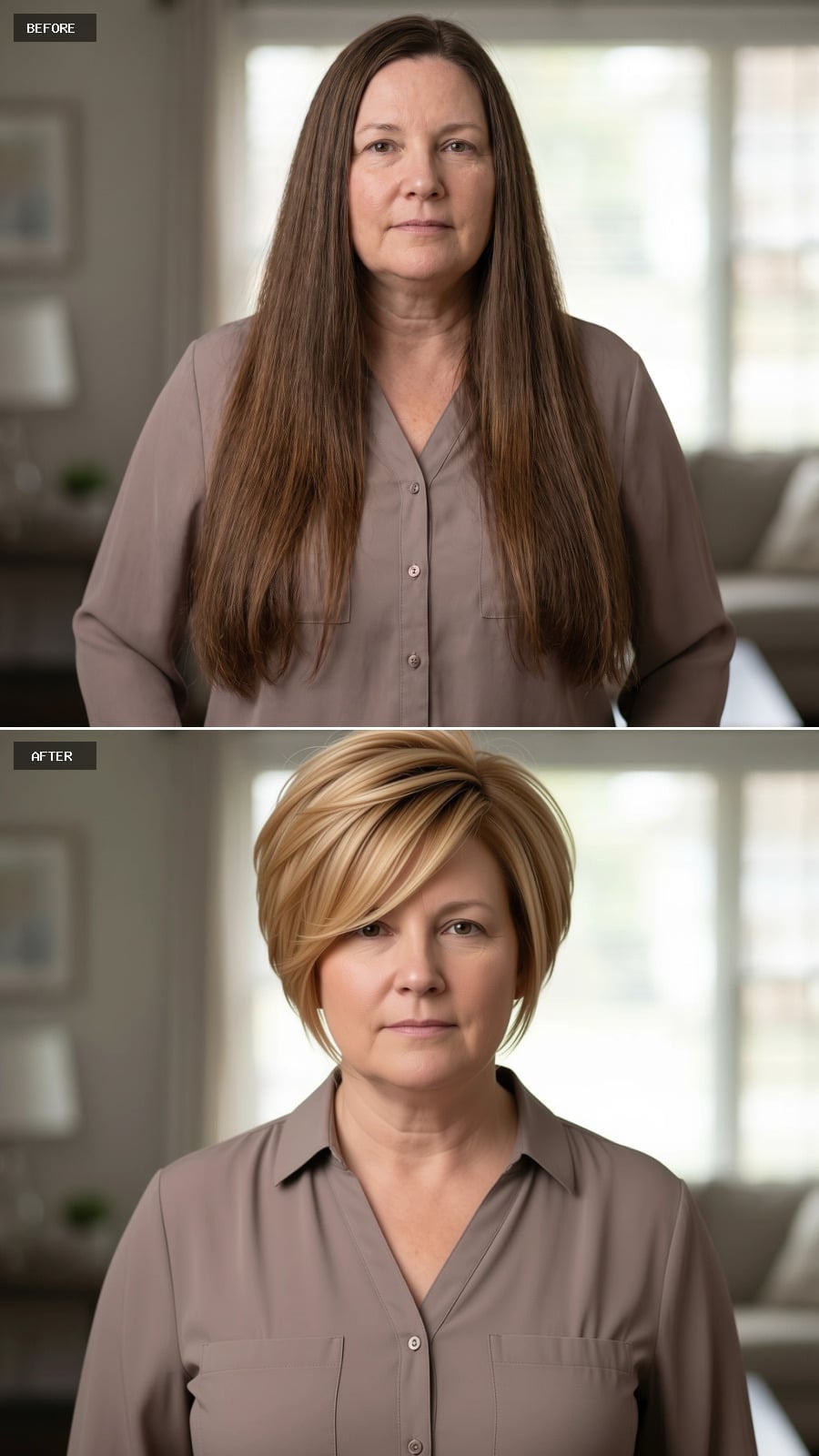 Blonde and Blunt: How a Bob Reshaped the Whole Frame