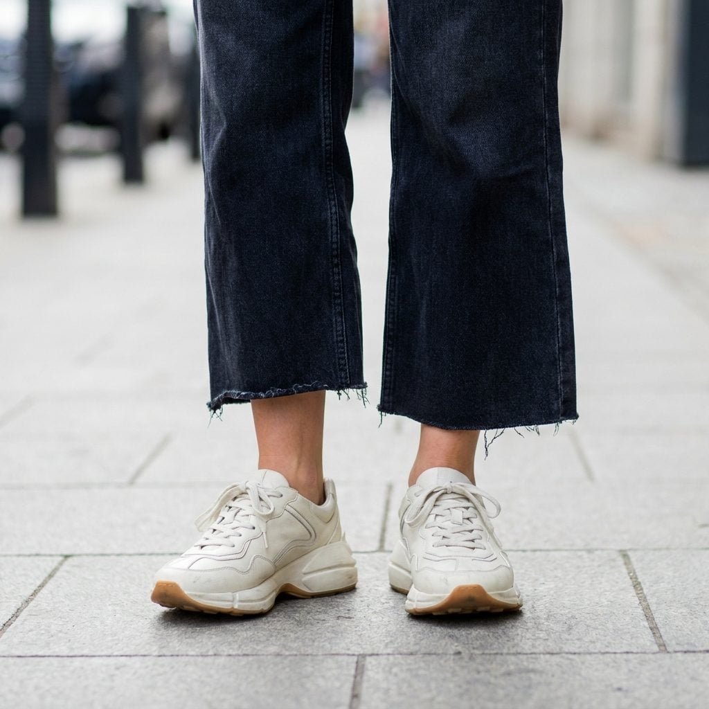 Showing Too Much Shoe and Losing the Long, Continuous Leg Line