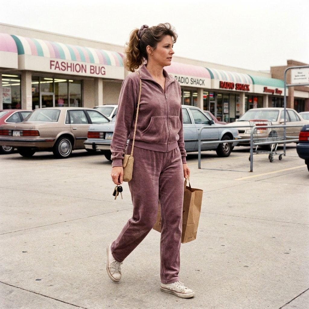 Velour Tracksuit, Converse, and a Mall Parking Lot That Felt Like Enough