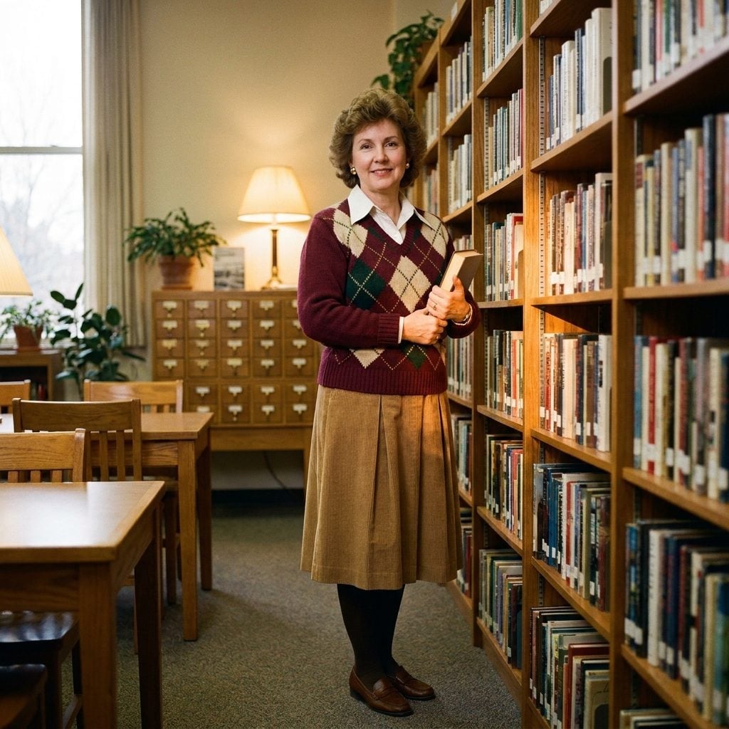 Argyle Sweaters Over Collared Shirts Were Carrying the Whole "Intellectual But Approachable" Thing