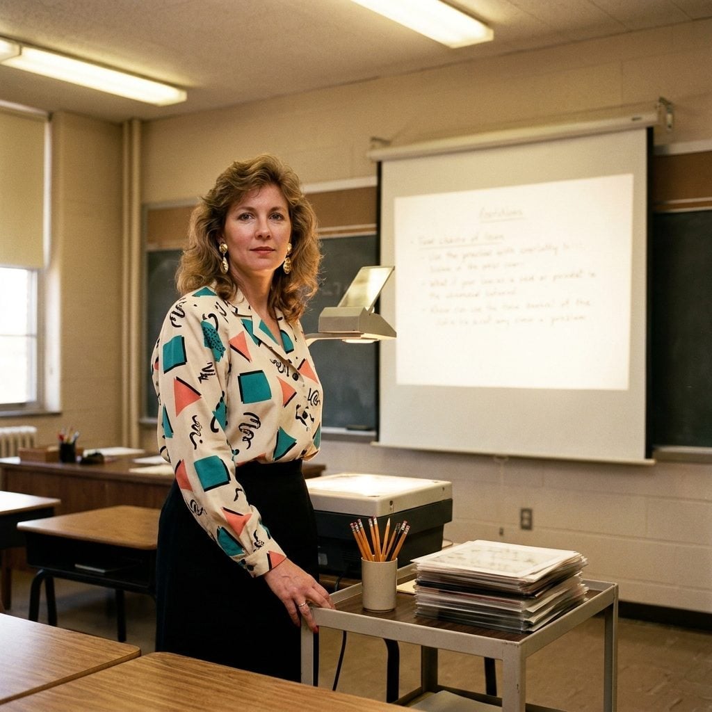 Geometric Print Blouses Were Running the Whole "Professional but Creative" Argument
