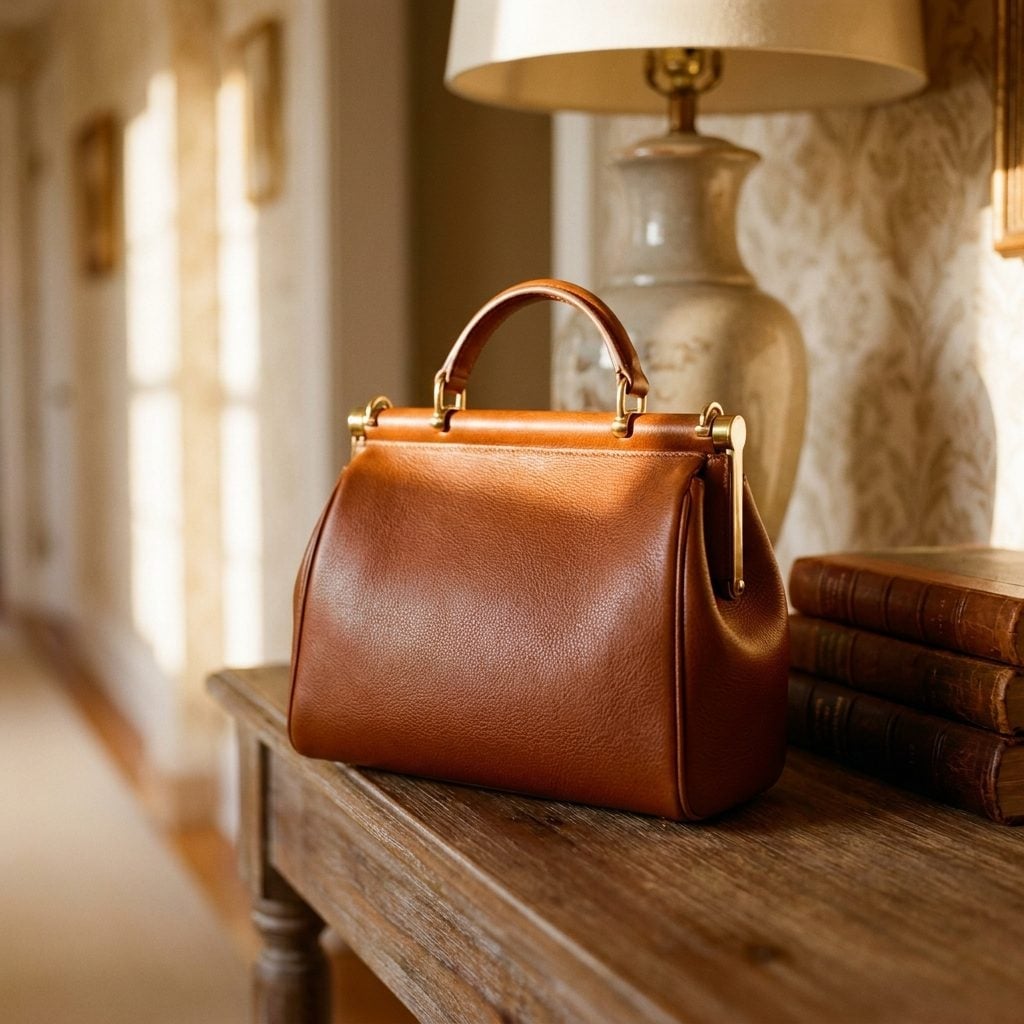 Cognac Leather Doctor Bags Were the It-Bag Before "It-Bag" Existed