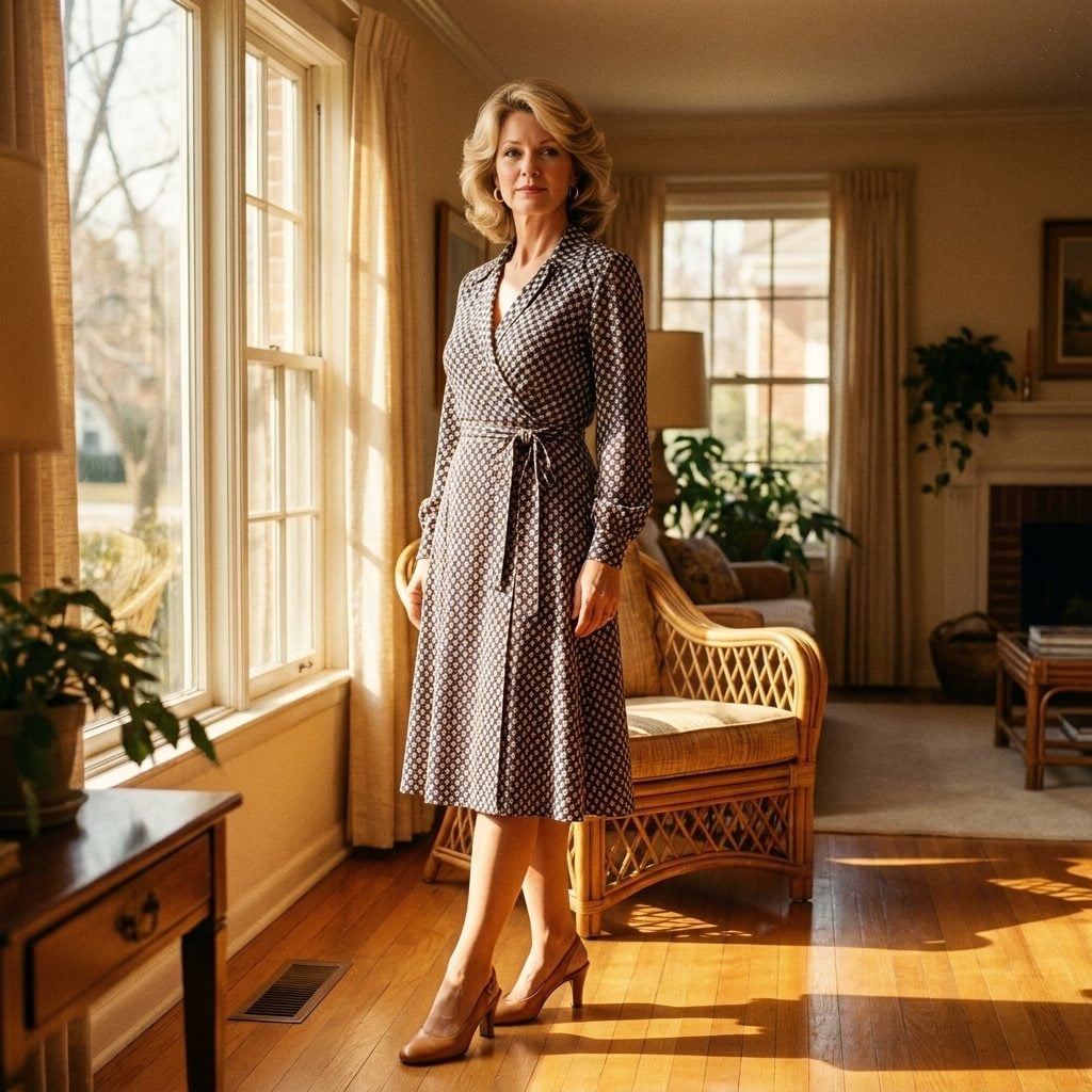 Wrap Dresses Printed Like That Were Never Trying to Blend In