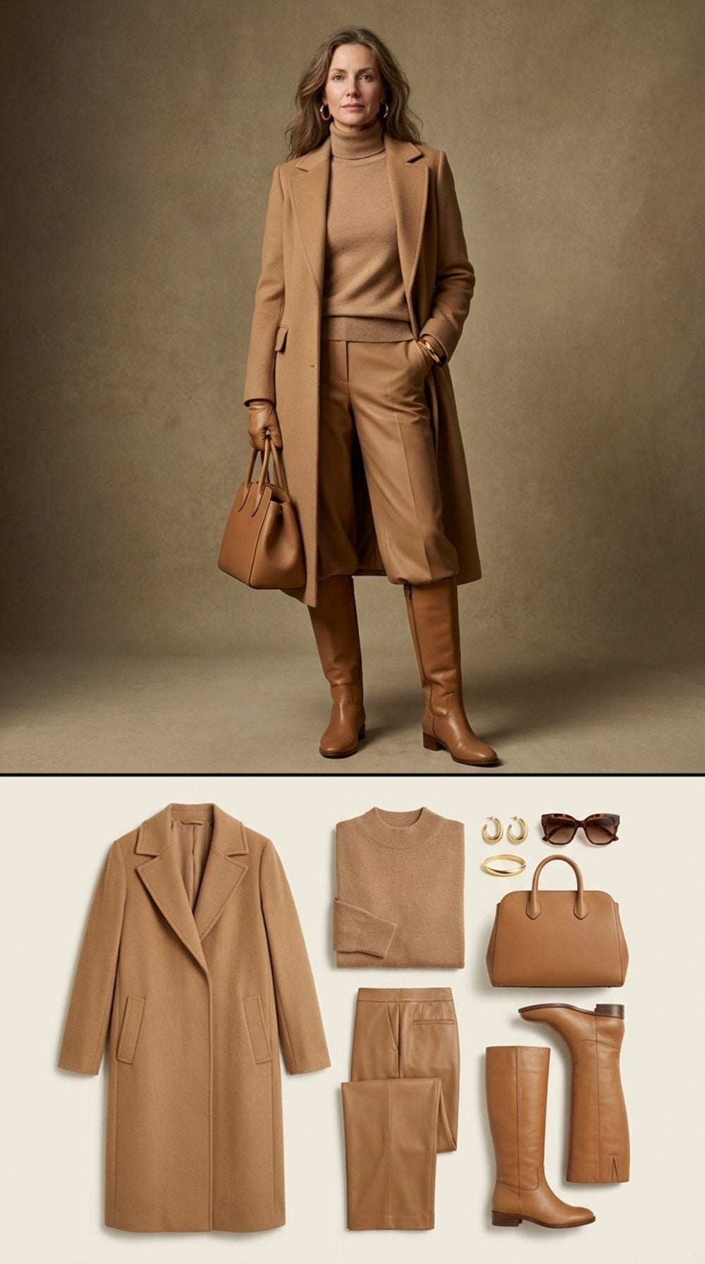 Camel Coat, Head-to-Boot Monochrome, and the Fall Uniform That's Already Decided
