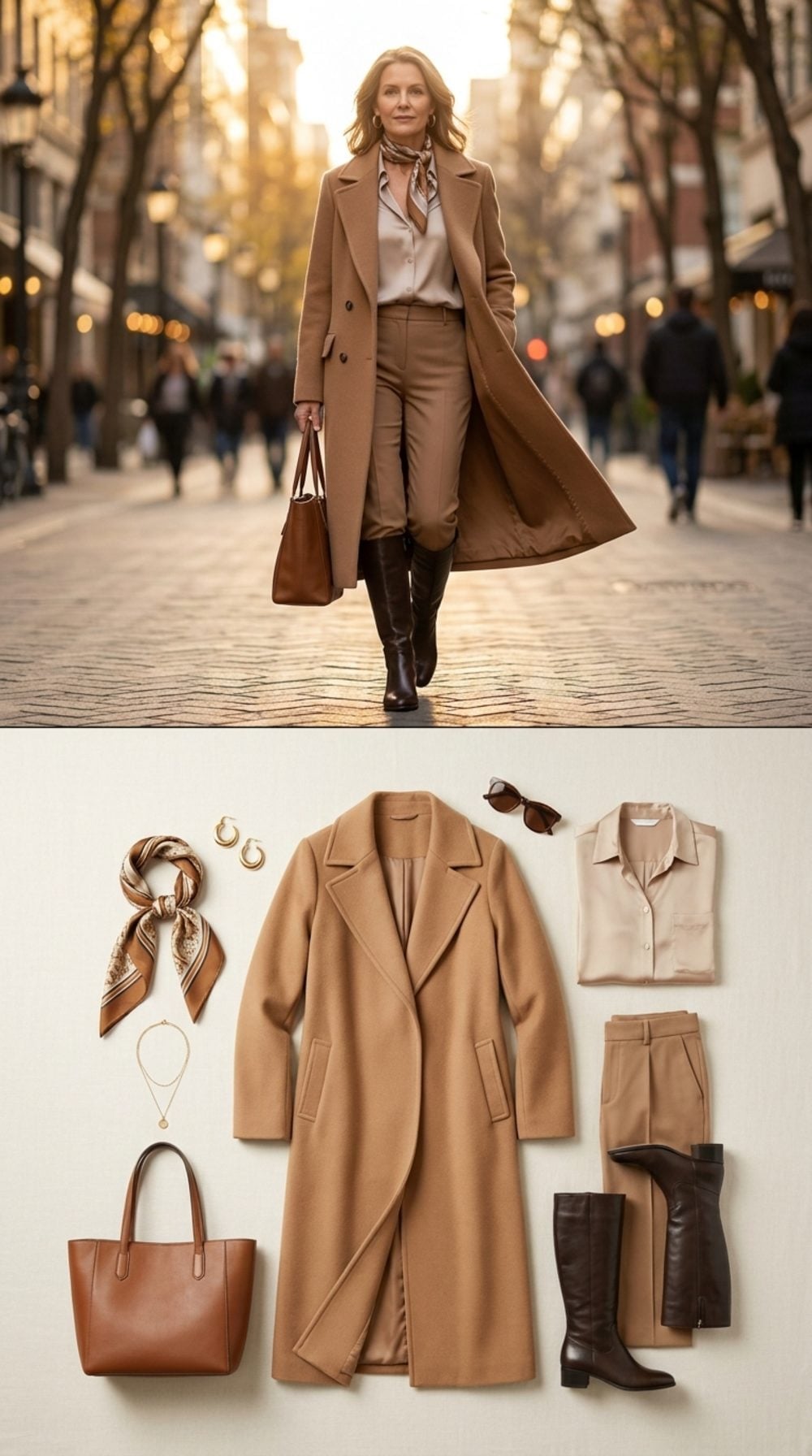 Camel Coat, Neutral Stack, and the Fall Uniform That Already Clocked Out of Trend Cycles