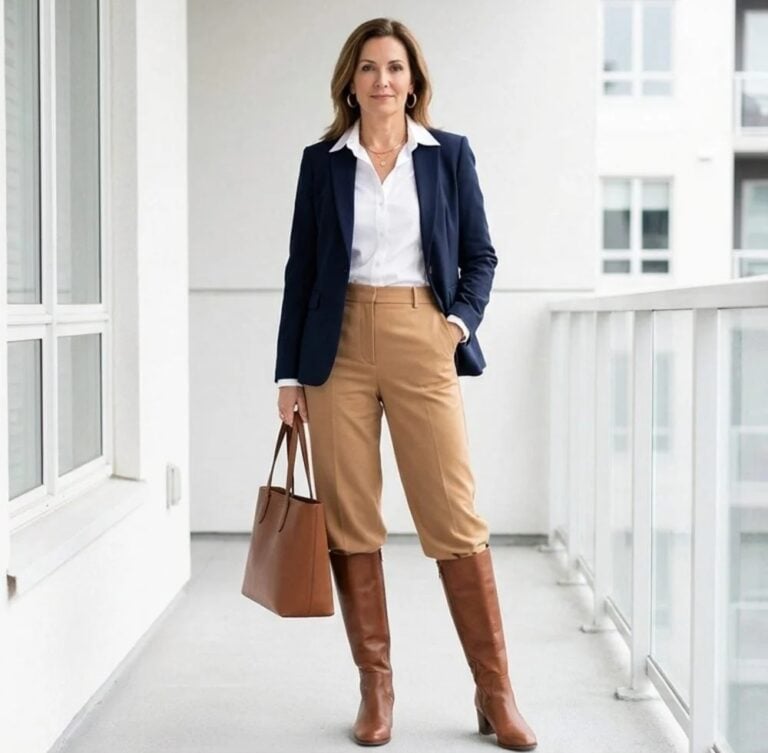 35 Ways to Style Knee-High Boots After 45 this Fall Without Looking Like You’re Trying to Look Younger
