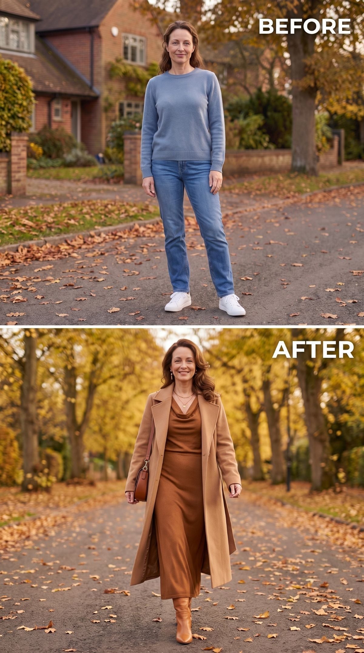 Cowl Neck, Camel Coat, and the Autumn Palette That Finally Makes Sense Together