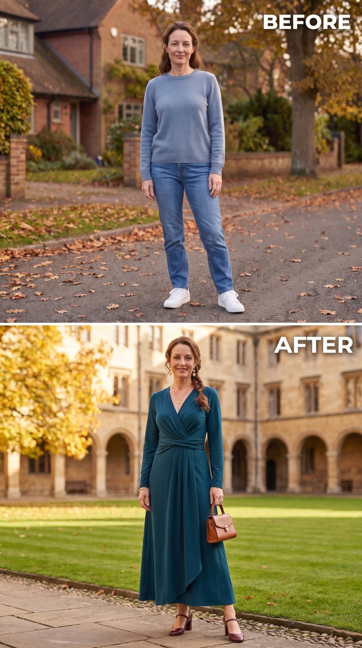 Teal Wrap Maxi and Gold Jewelry That Actually Justify the Upgrade