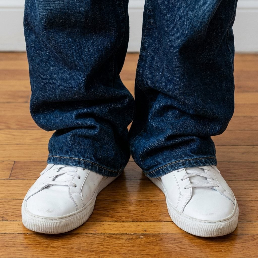 Wearing Them So Long They Puddle Around Your Entire Shoe