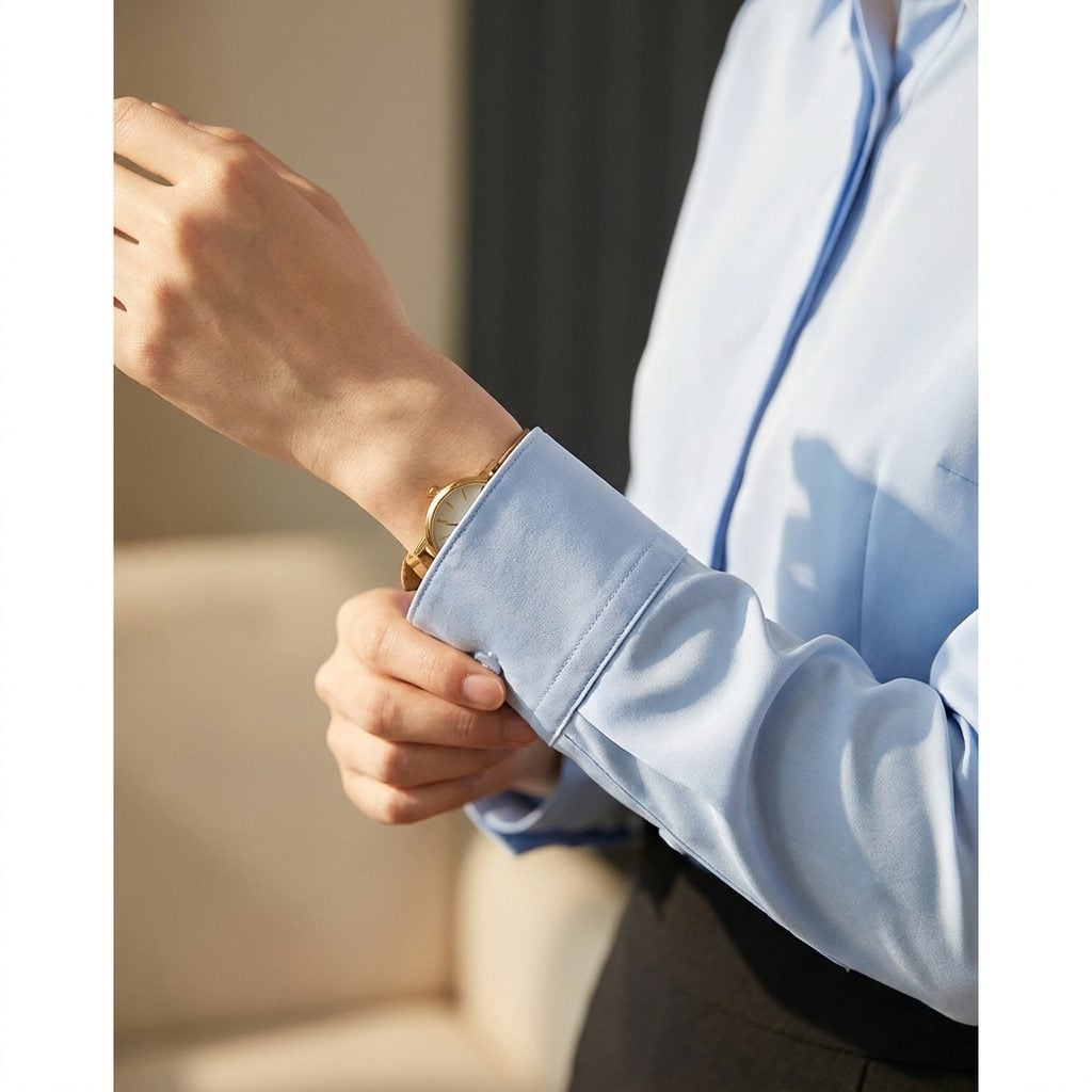 What a Pressed Cuff Says That Your Resume Never Could