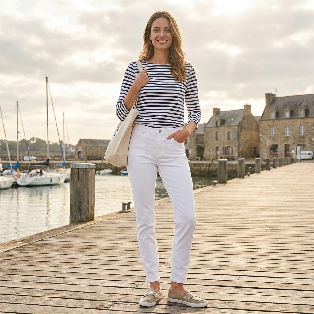 White Denim Jeans