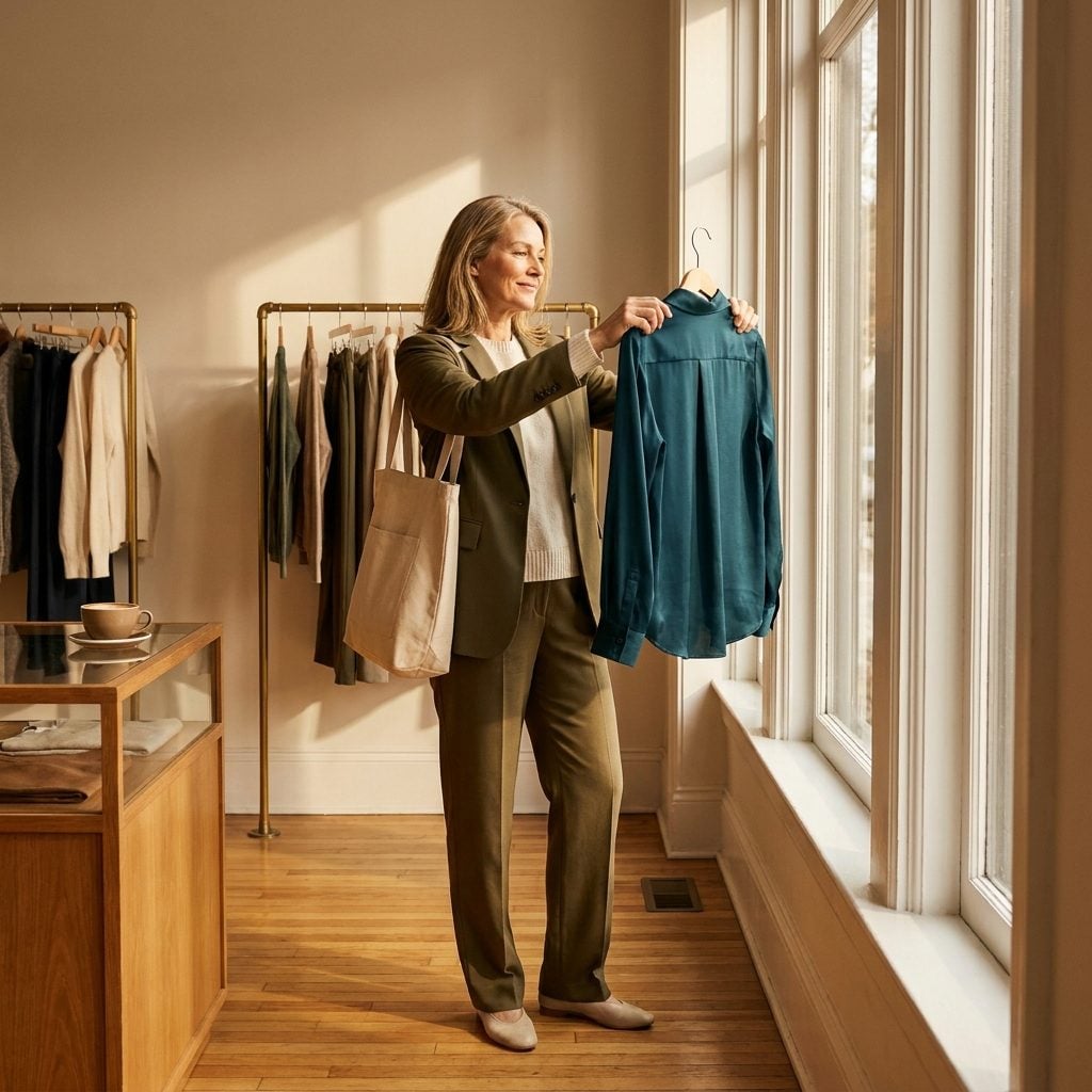 The Woman Who Shops Alone on Purpose Knows Something About Her Own Mind